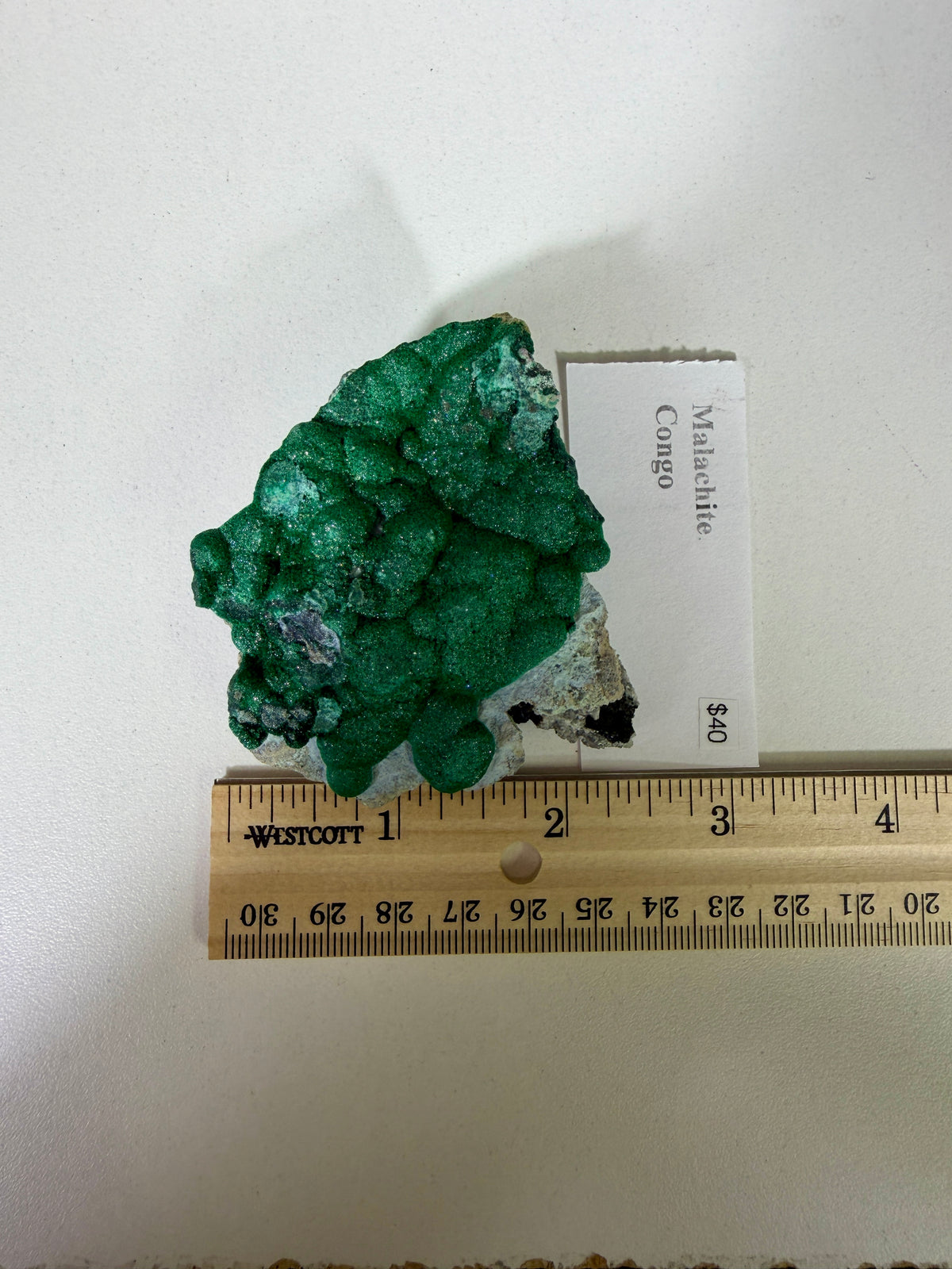 Gorgeous Raw Sparkly Malachite | The Congo
