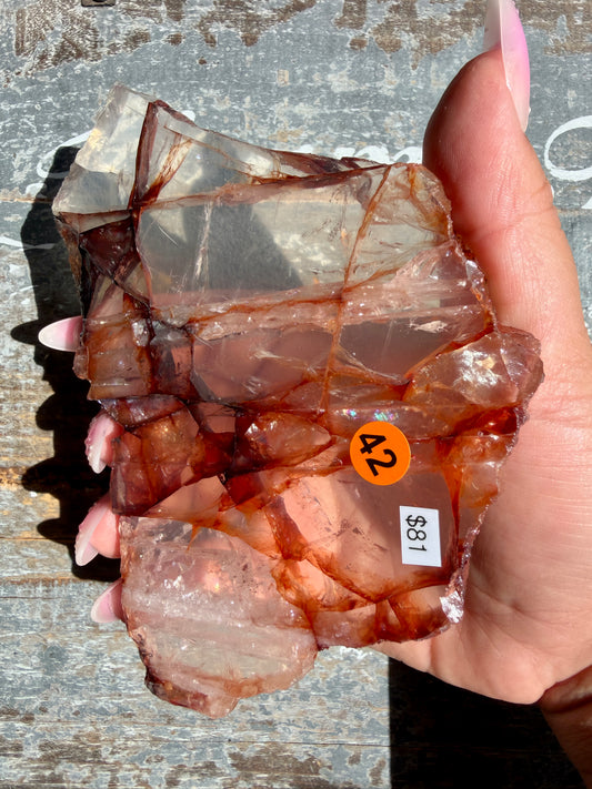 Gorgeous Fire Quartz Slab | Opt 42