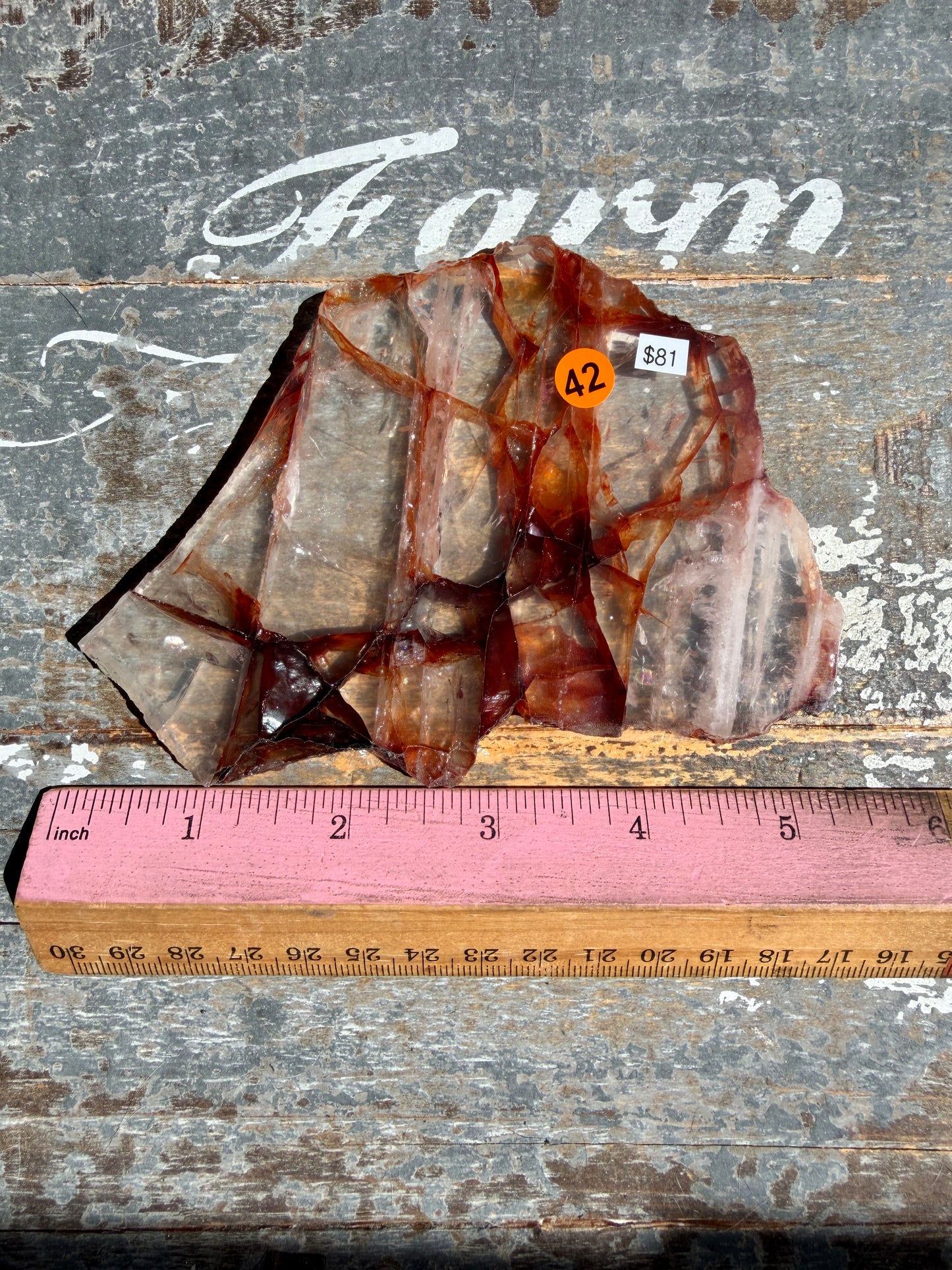 Gorgeous Fire Quartz Slab | Opt 42