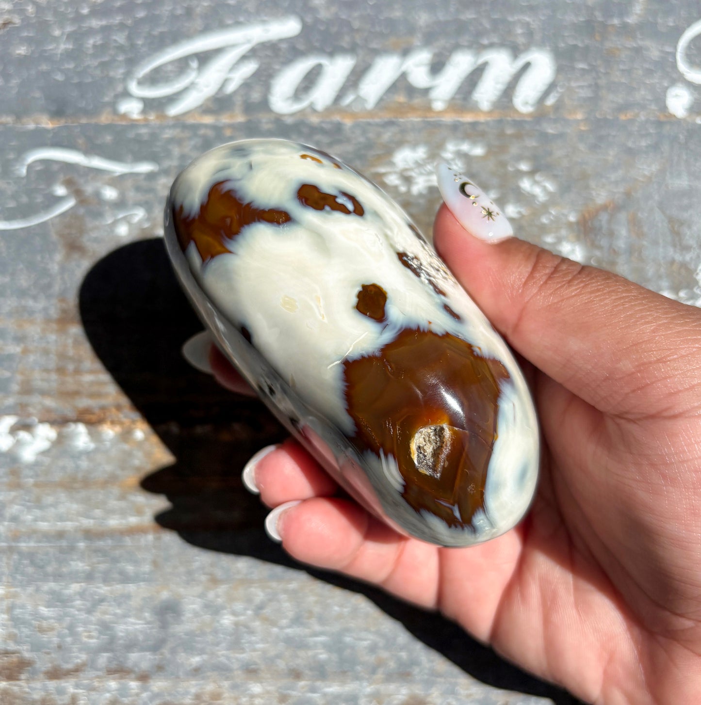 Gorgeous Orca Agate Freeform From Madagascar | E