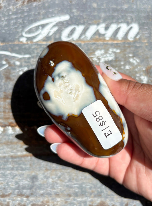 Gorgeous Orca Agate Freeform From Madagascar | E