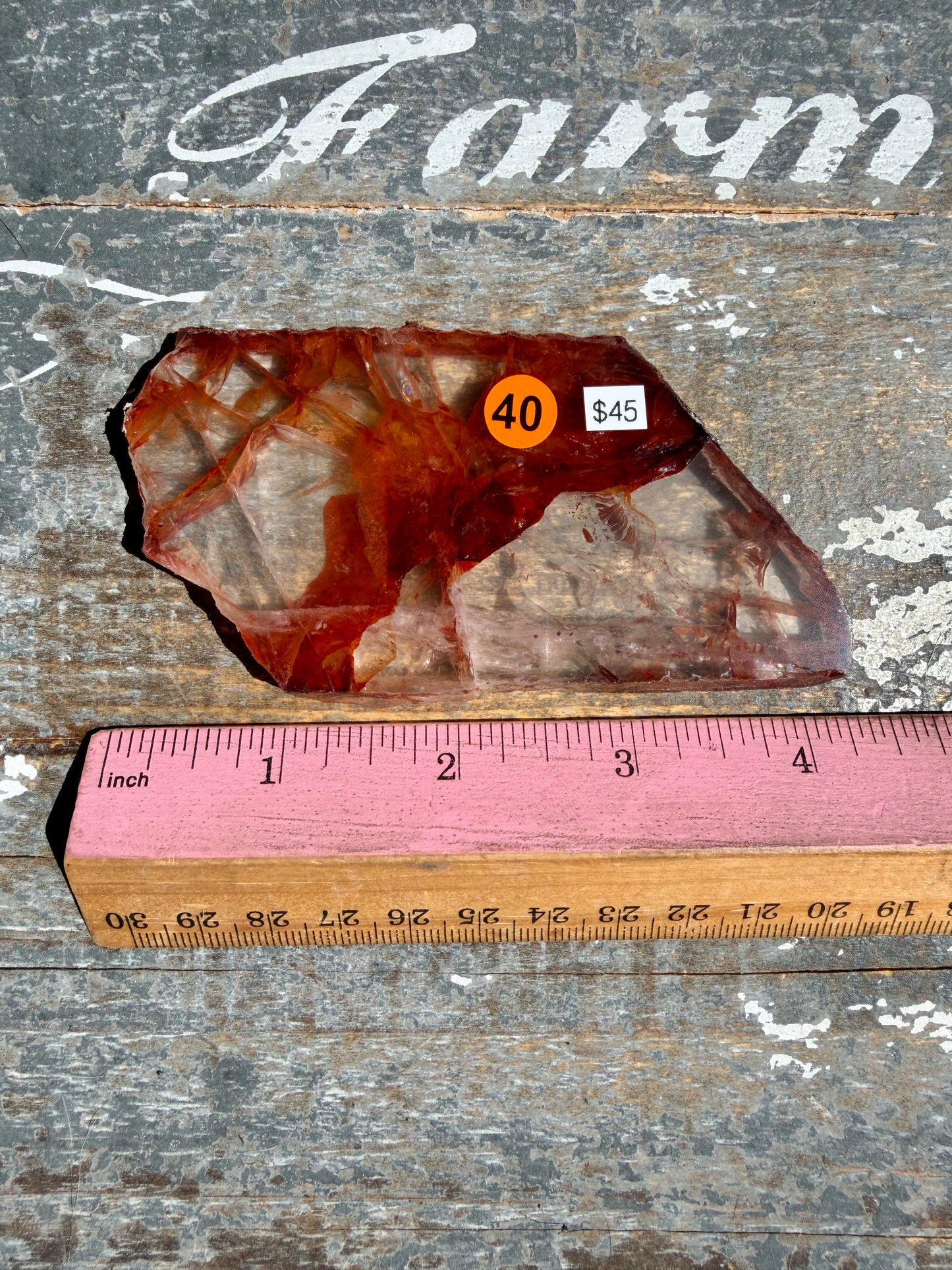 Gorgeous Fire Quartz Slab | Opt 40