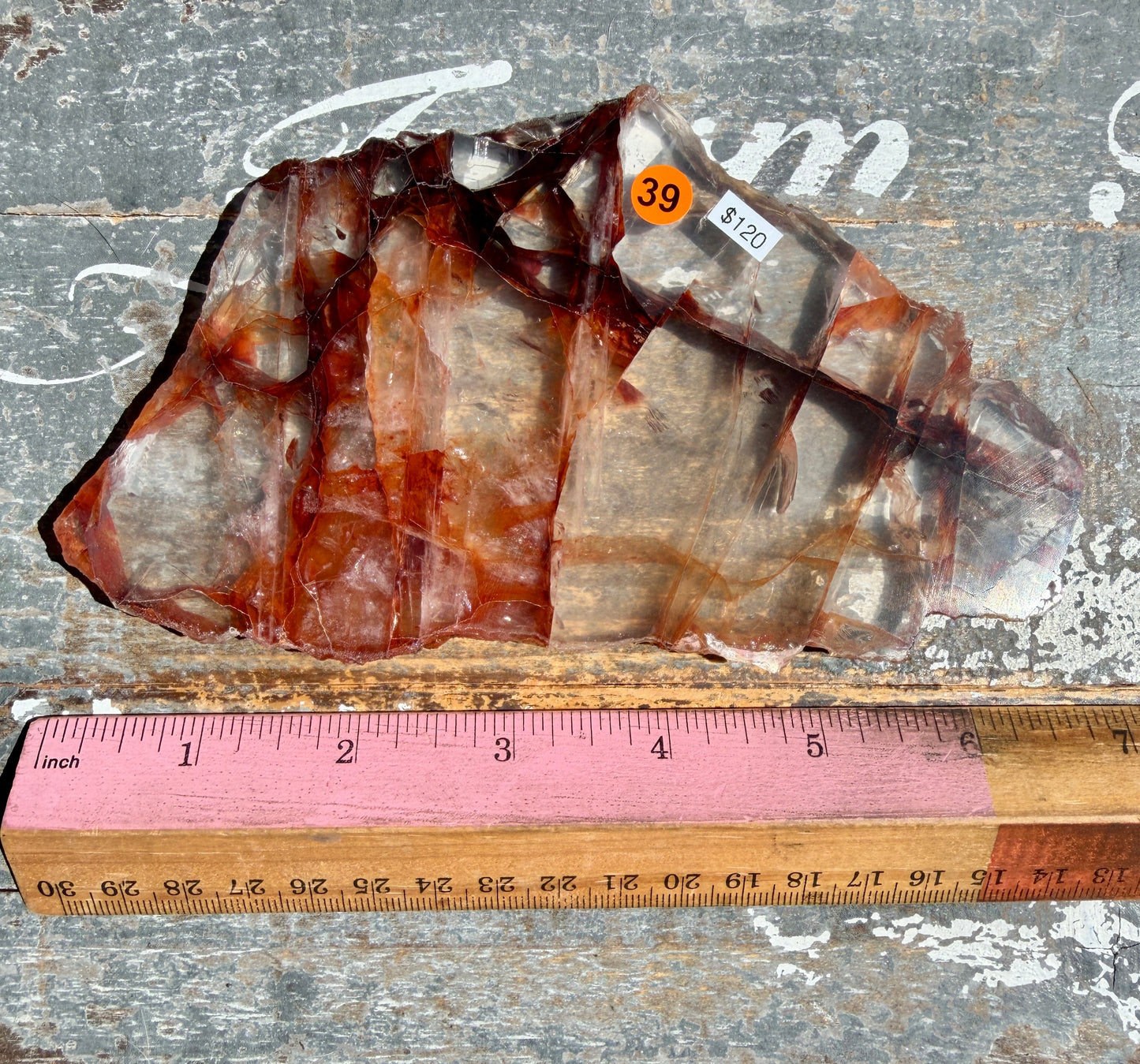 Gorgeous Fire Quartz Slab | Opt 39