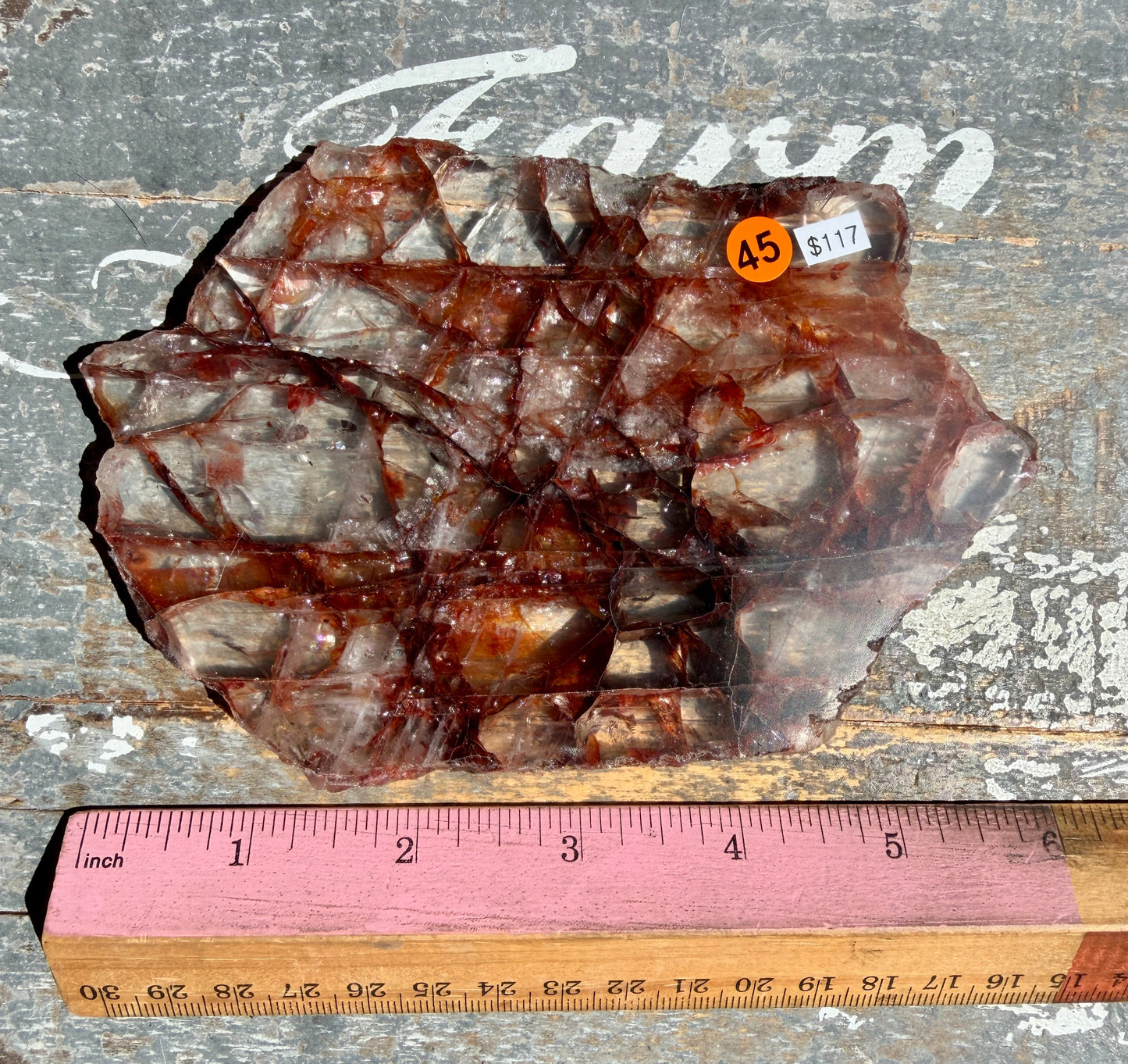 Gorgeous Fire Quartz Slab | Opt 45