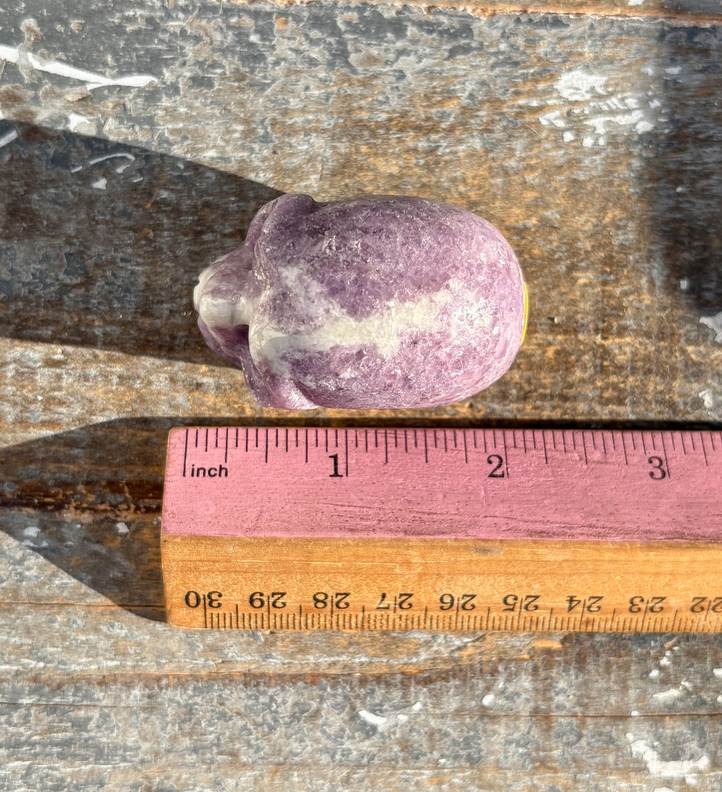Lepidolite Skull | Opt V