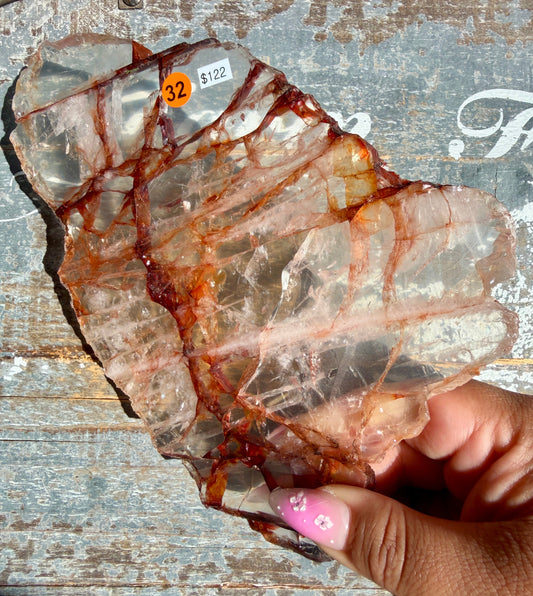 Gorgeous Fire Quartz Slab | Opt 32