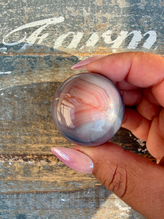 Gorgeous Swazi Agate Sphere | Opt 63