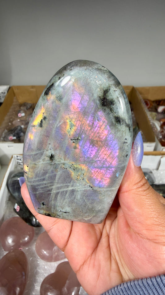 Gorgeous Labradorite Freeform | Madagascar | Opt 11