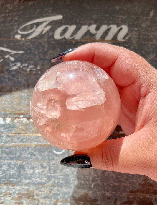 Gorgeous High Grade Rose Quartz with Star Flash from Brazil