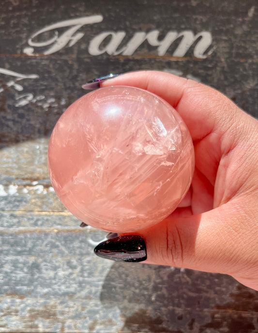 Gorgeous High Grade Rose Quartz with Star Flash from Brazil