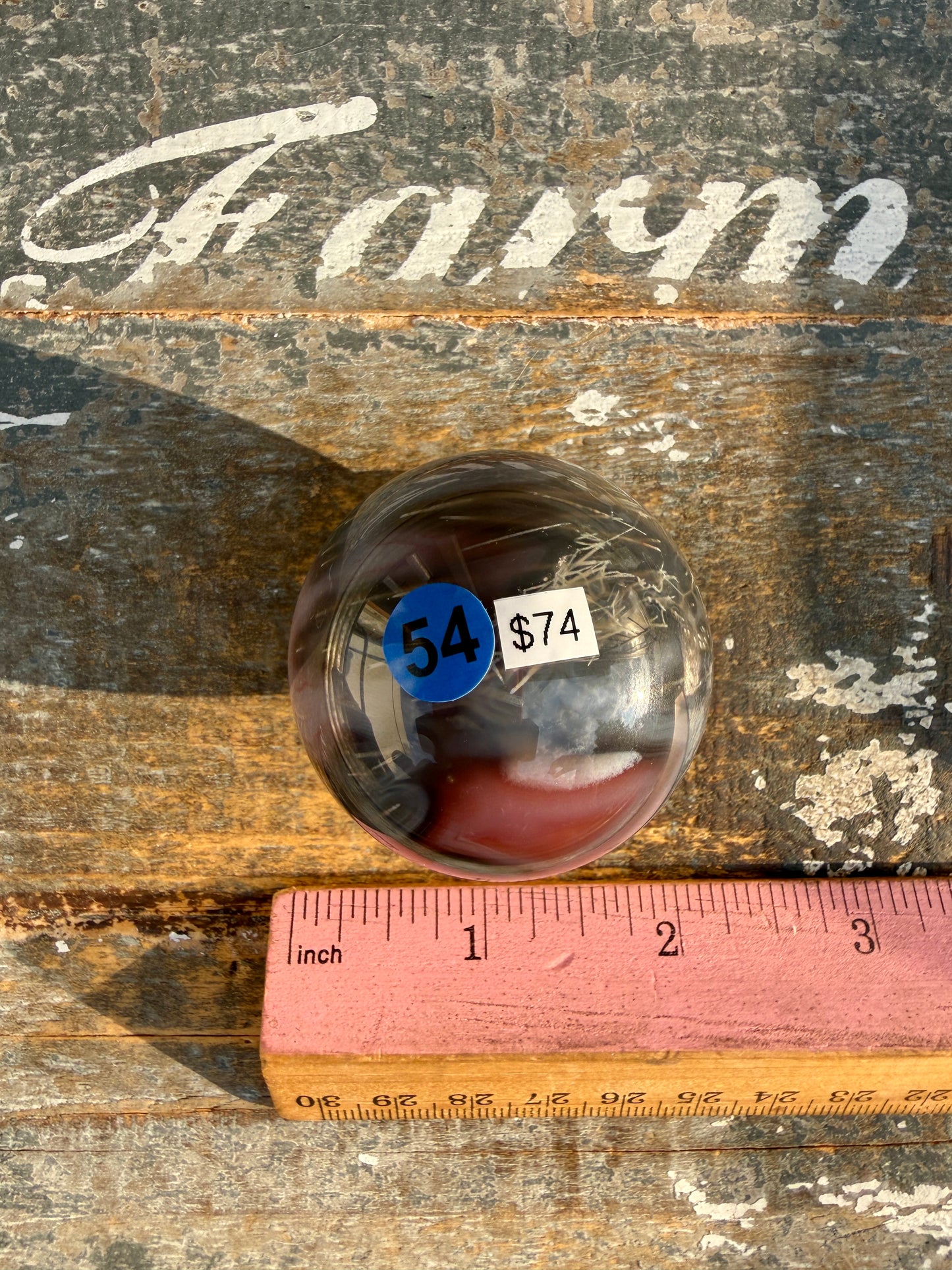 Gorgeous Swazi Agate Sphere | Opt 54
