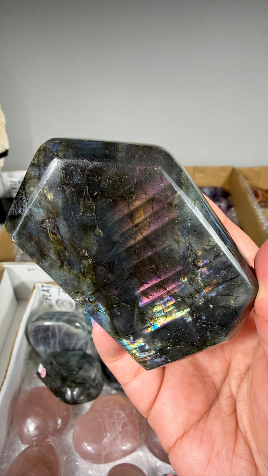 Gorgeous Labradorite Freeform | Madagascar | Opt 9