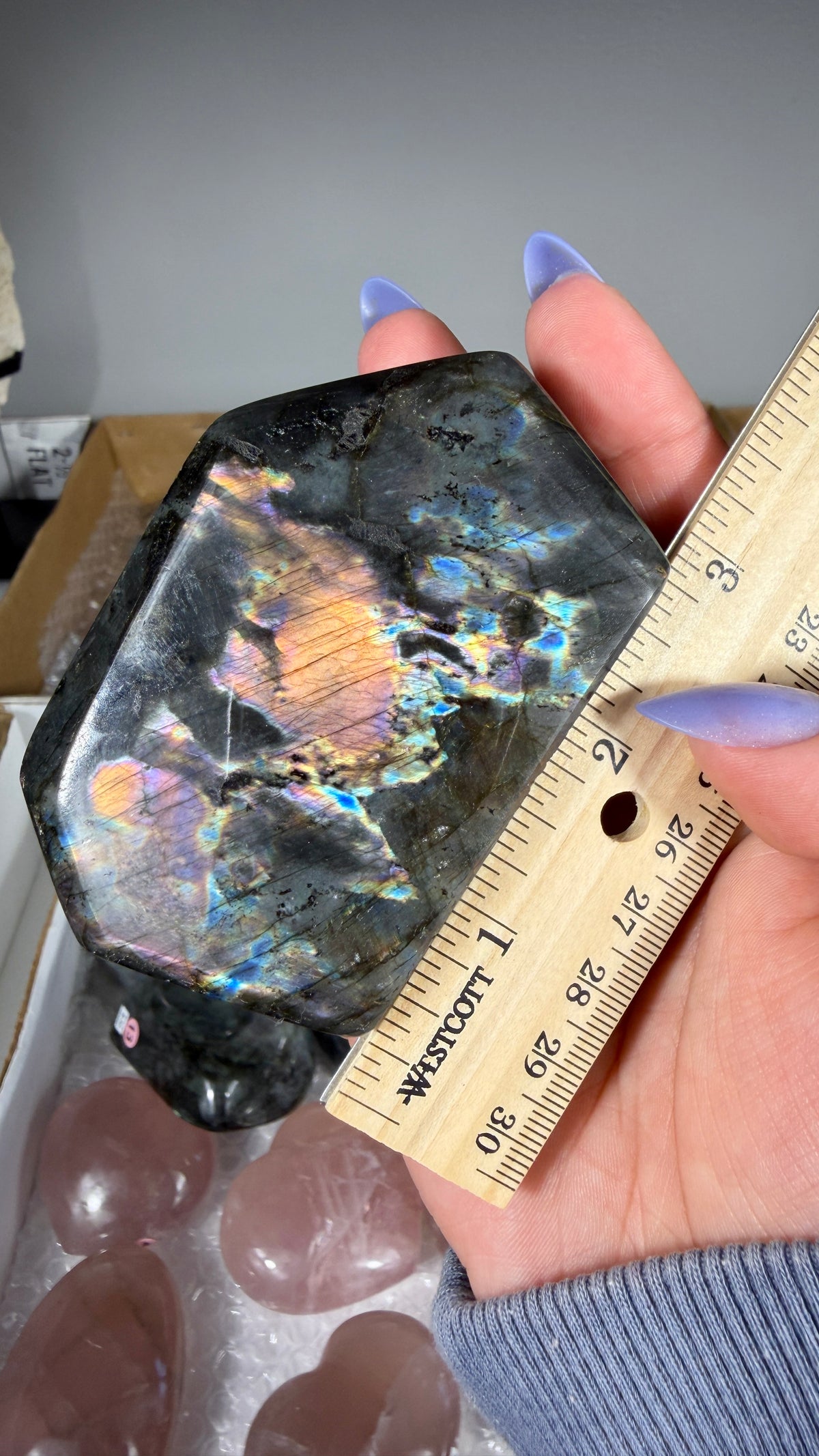 Gorgeous Labradorite Freeform | Madagascar | Opt 9