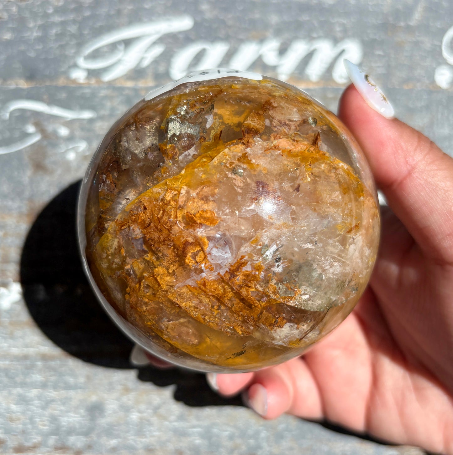 Gorgeous High Quality Golden Healer Sphere with Star Flash | Opt F