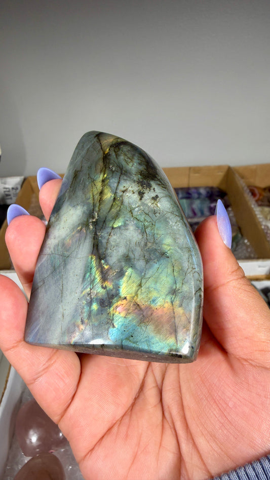 Gorgeous Labradorite Freeform | Madagascar | Opt 12