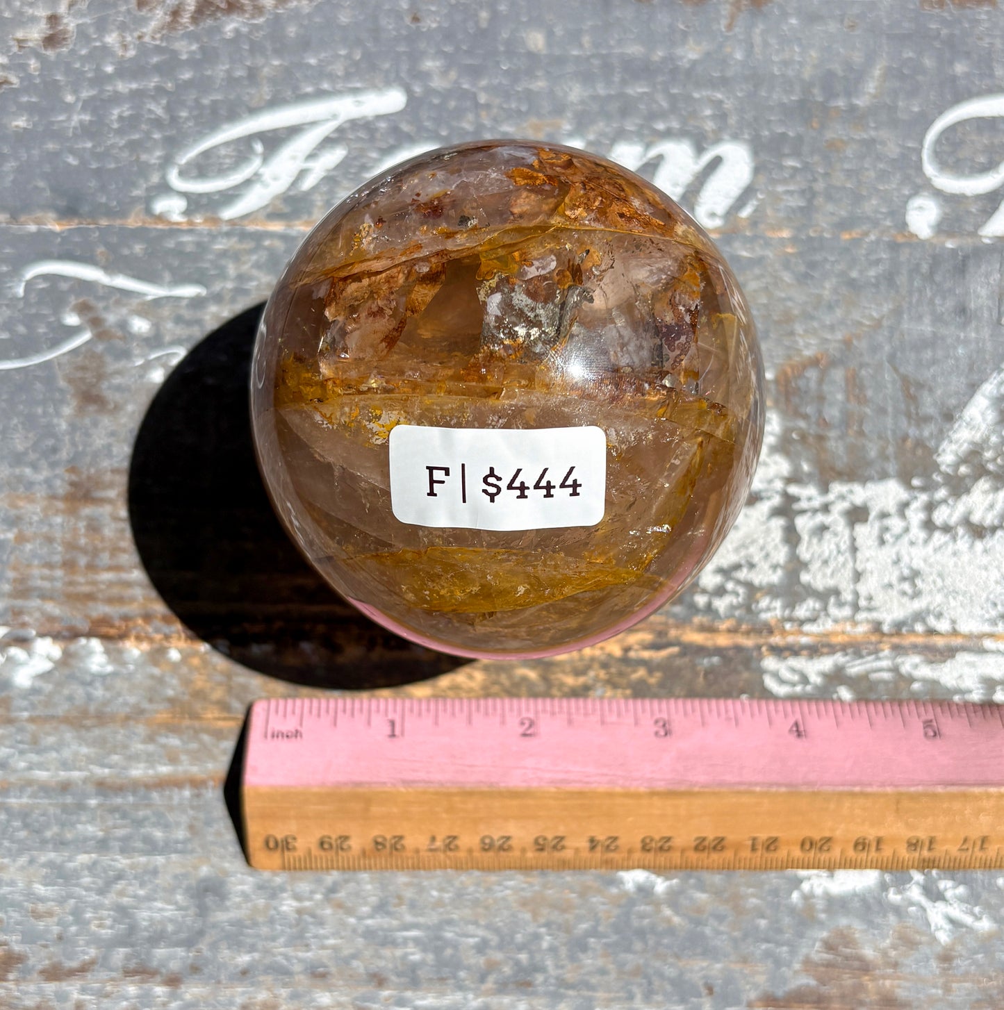Gorgeous High Quality Golden Healer Sphere with Star Flash | Opt F