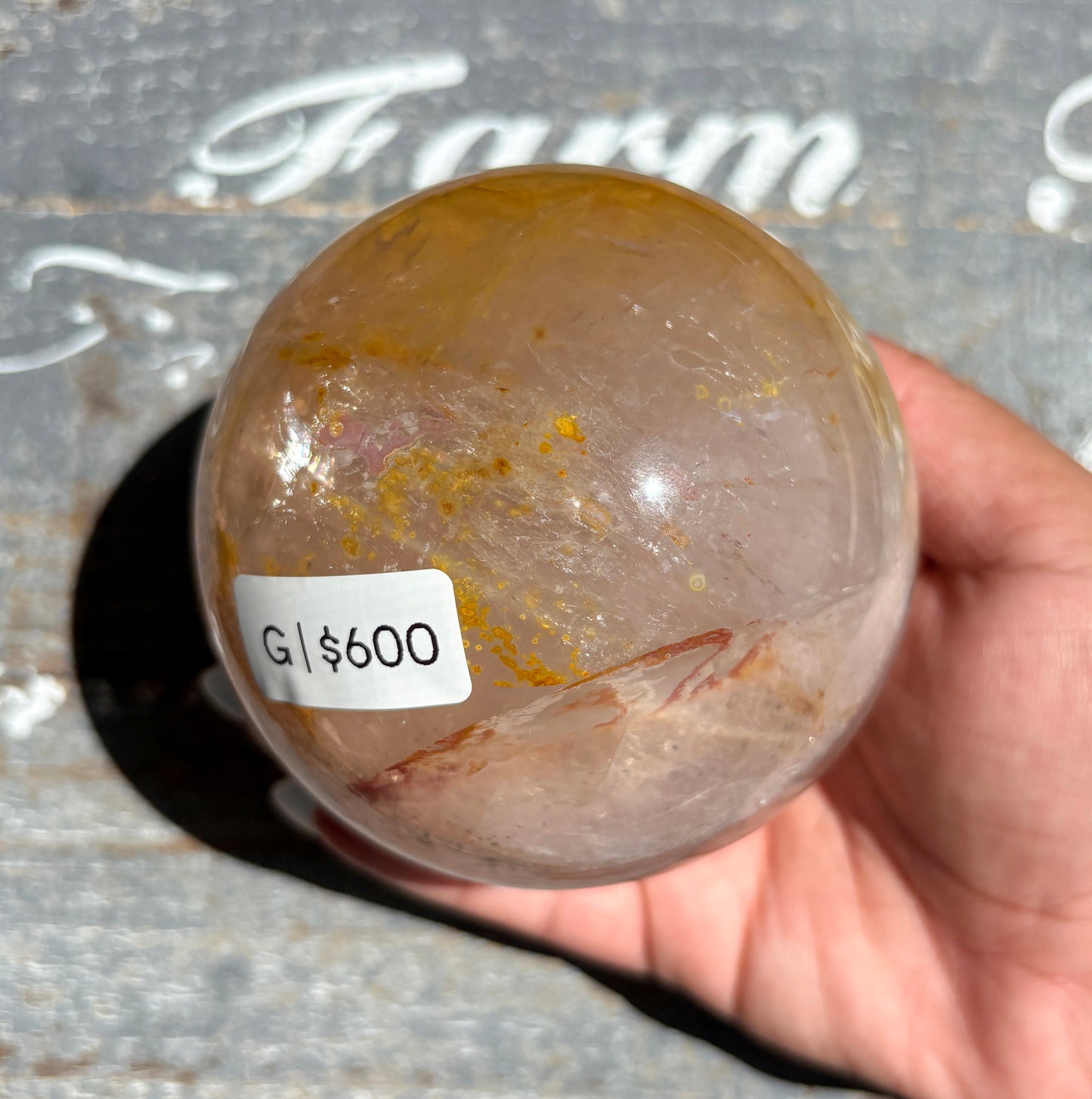 Gorgeous High Quality Golden Healer Sphere with Star Flash | Opt G