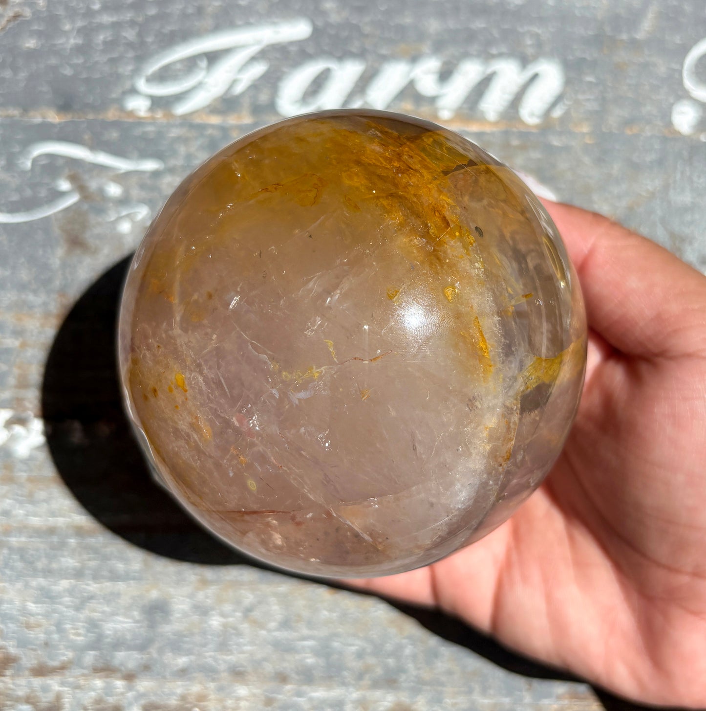 Gorgeous High Quality Golden Healer Sphere with Star Flash | Opt G