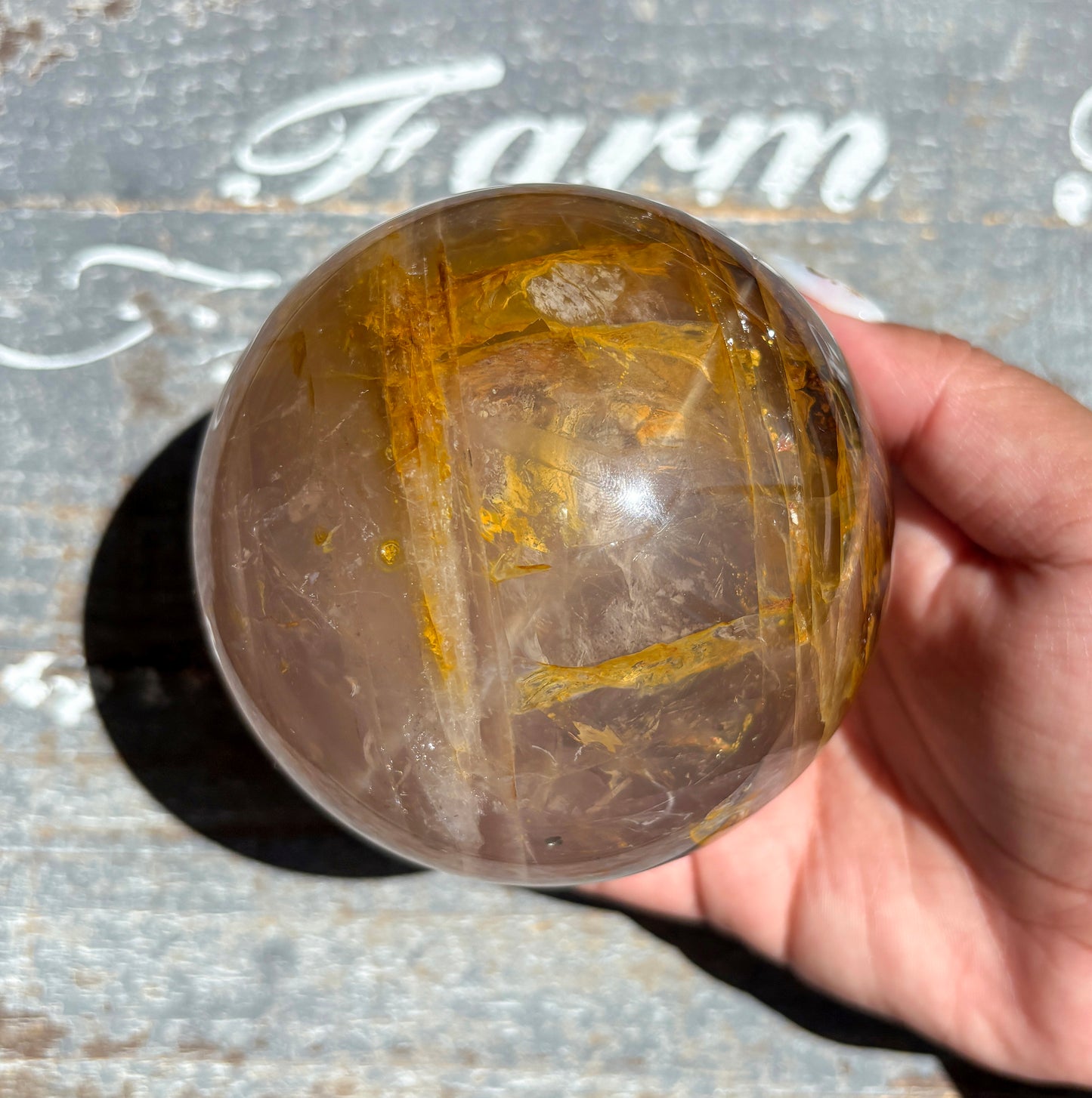 Gorgeous High Quality Golden Healer Sphere with Star Flash | Opt G