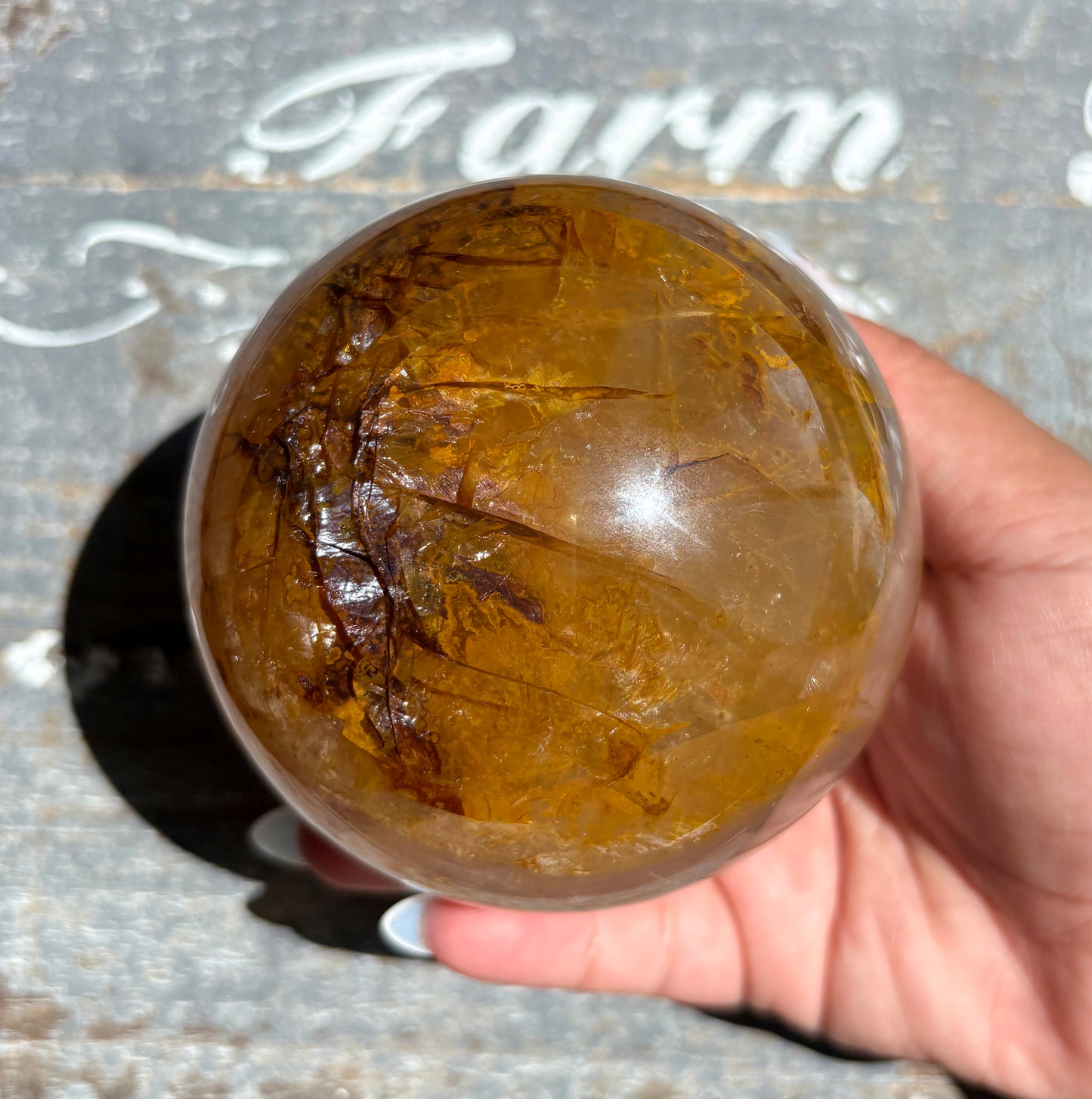 Gorgeous High Quality Golden Healer Sphere with Star Flash | Opt G