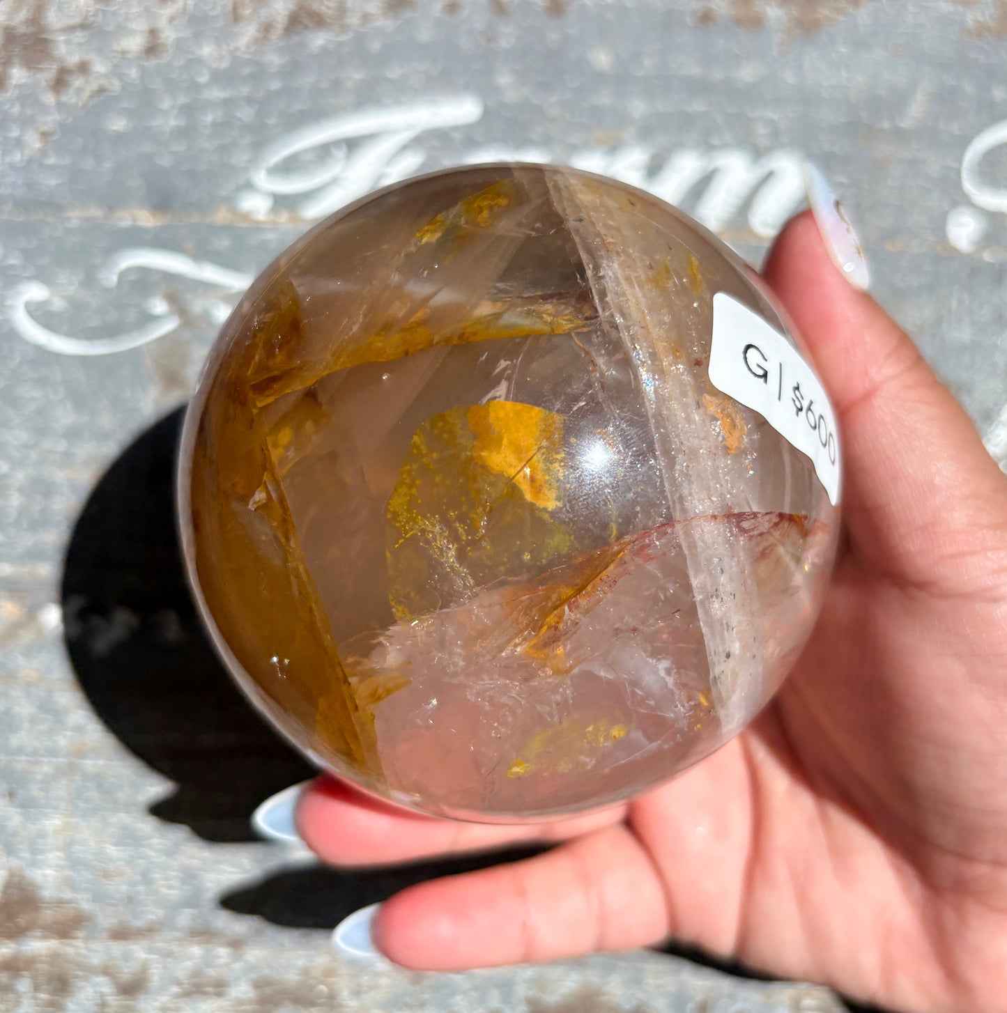 Gorgeous High Quality Golden Healer Sphere with Star Flash | Opt G