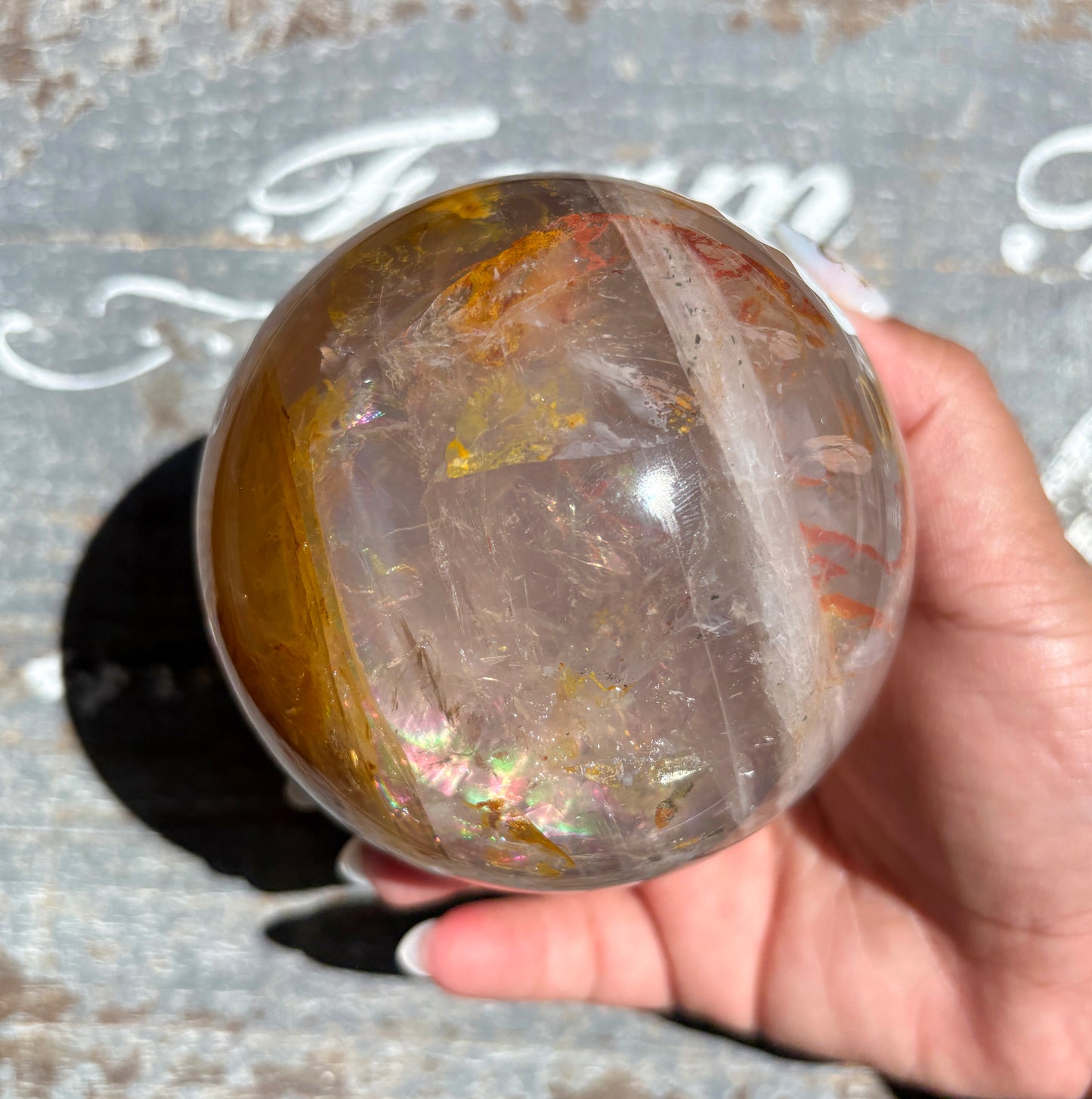 Gorgeous High Quality Golden Healer Sphere with Star Flash | Opt G