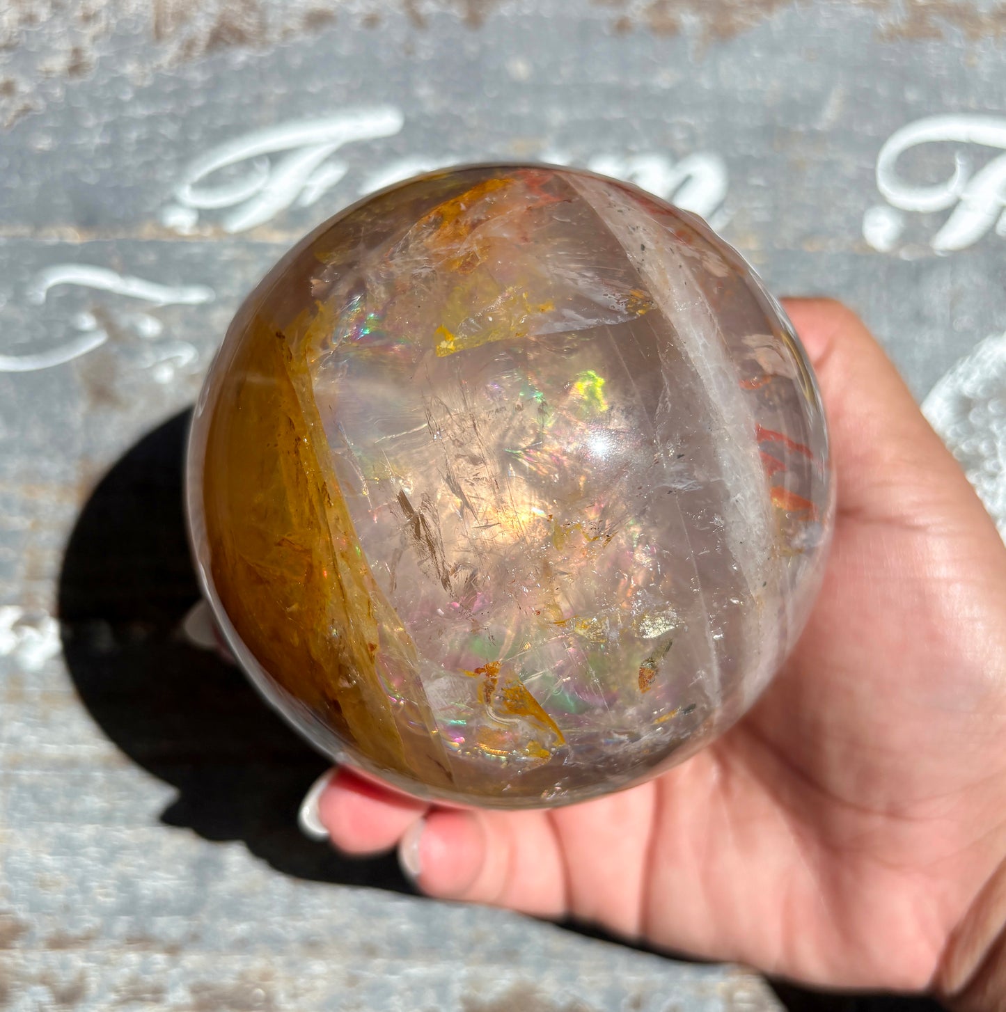Gorgeous High Quality Golden Healer Sphere with Star Flash | Opt G