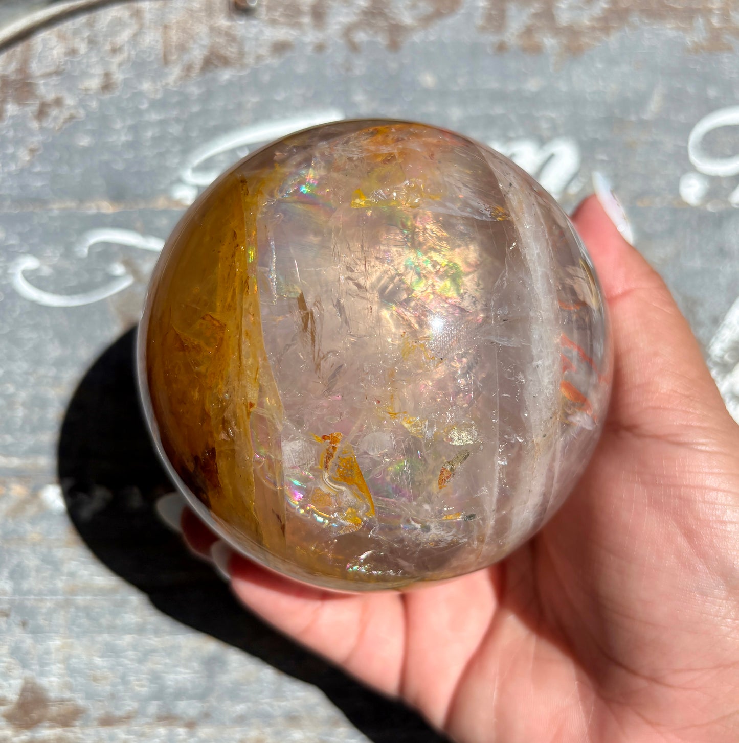 Gorgeous High Quality Golden Healer Sphere with Star Flash | Opt G