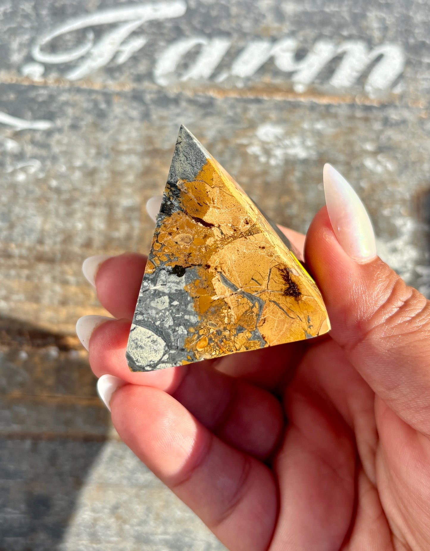 Maligano Jasper Pyramid | Opt C