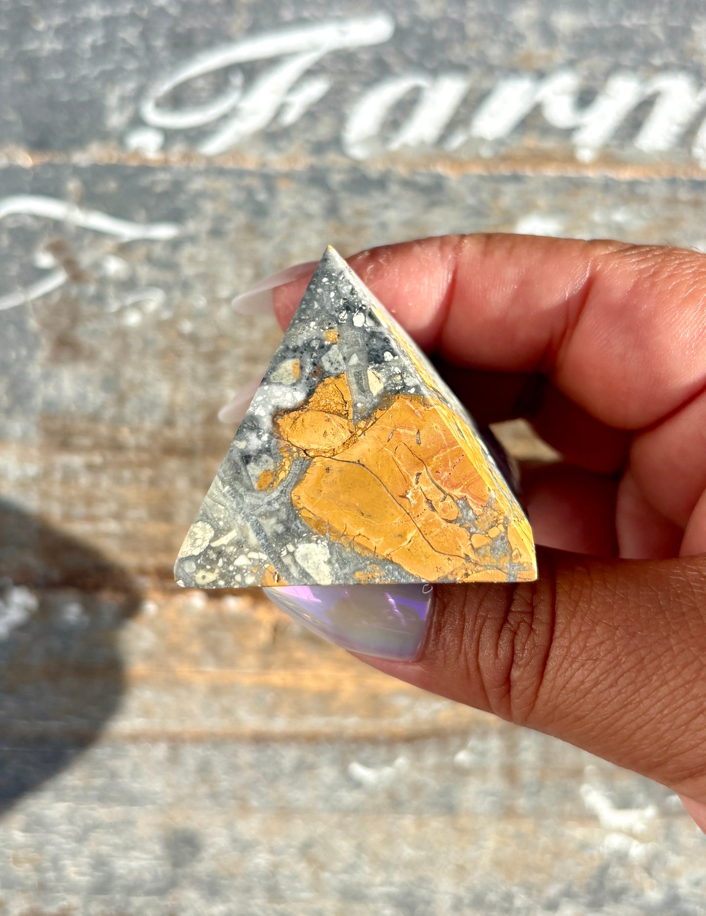 Maligano Jasper Pyramid | Opt E