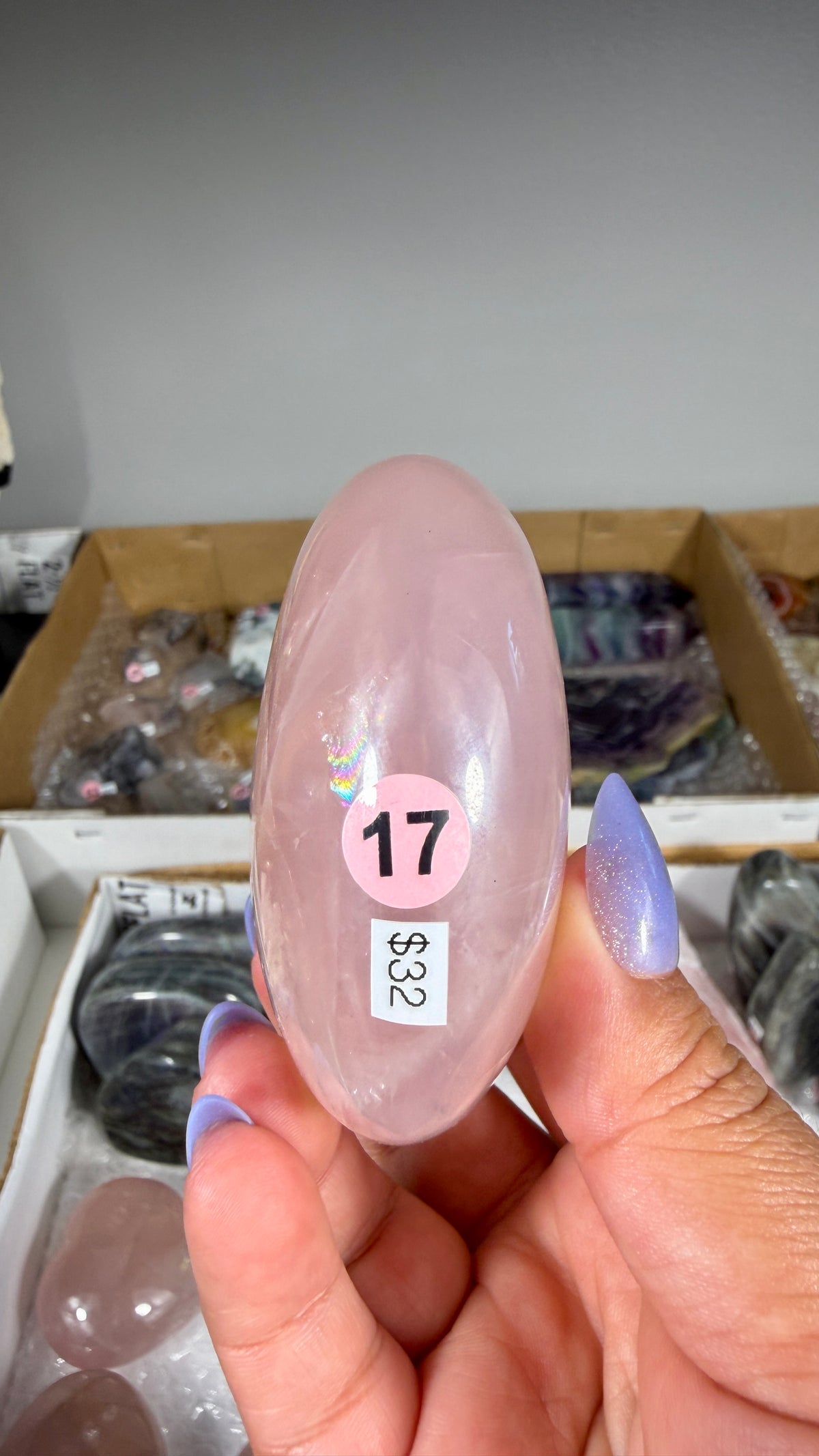 Gorgeous Rose Quartz Heart | Opt 17