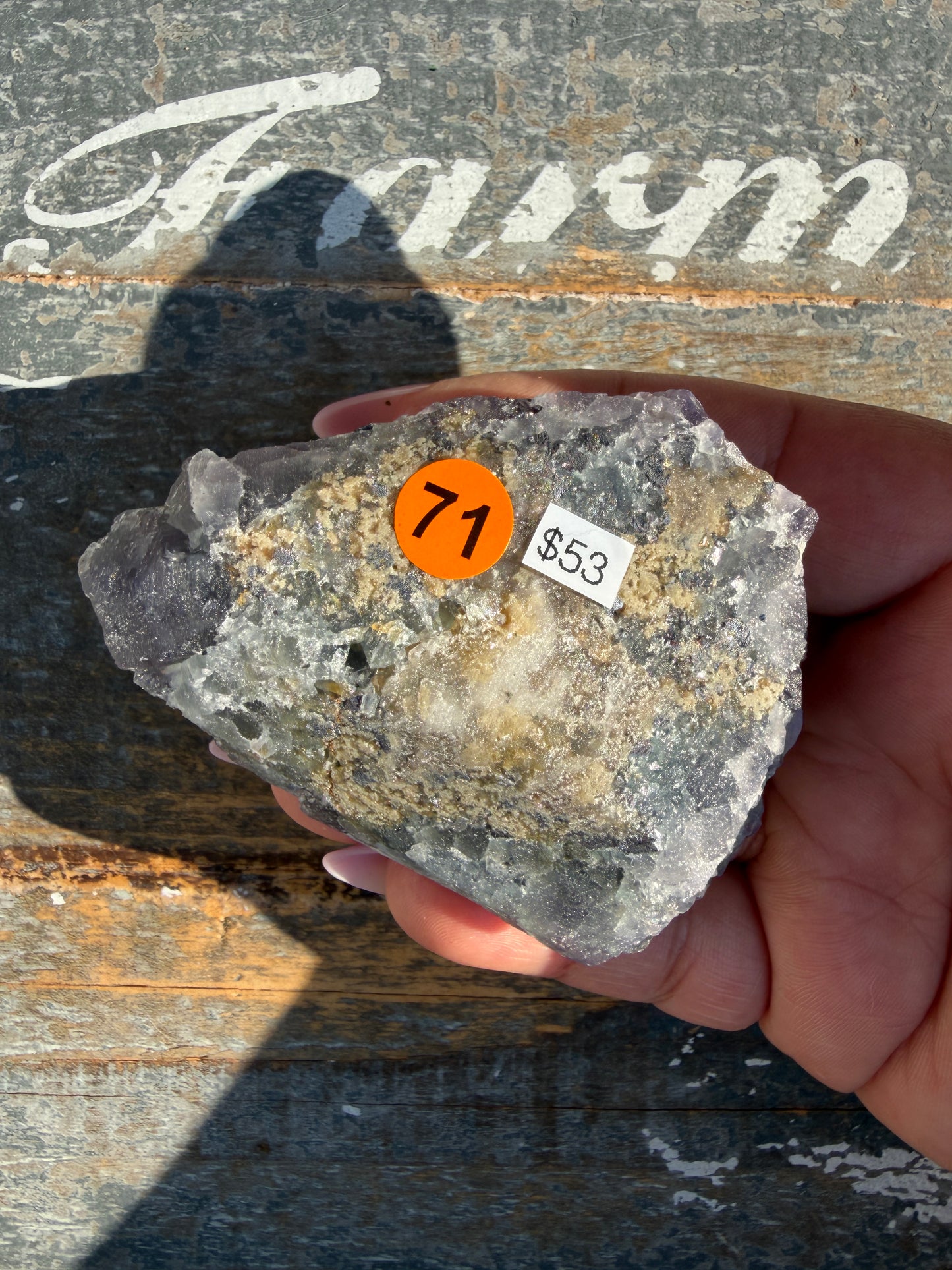 Gorgeous Cubic Dark Blue/Purple Fluorite Specimen coated in Pyrite | China | Opt 71