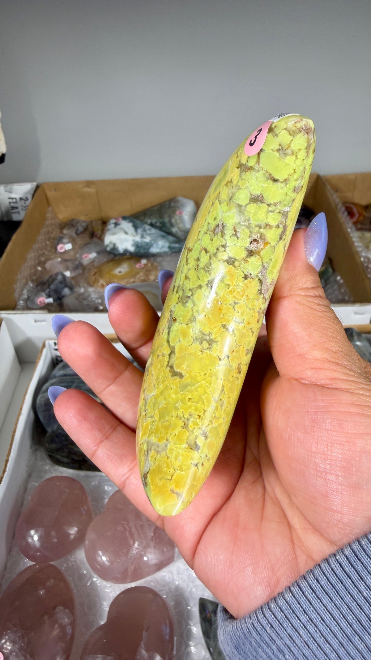 Gorgeous Green Opal Moon | Opt 3