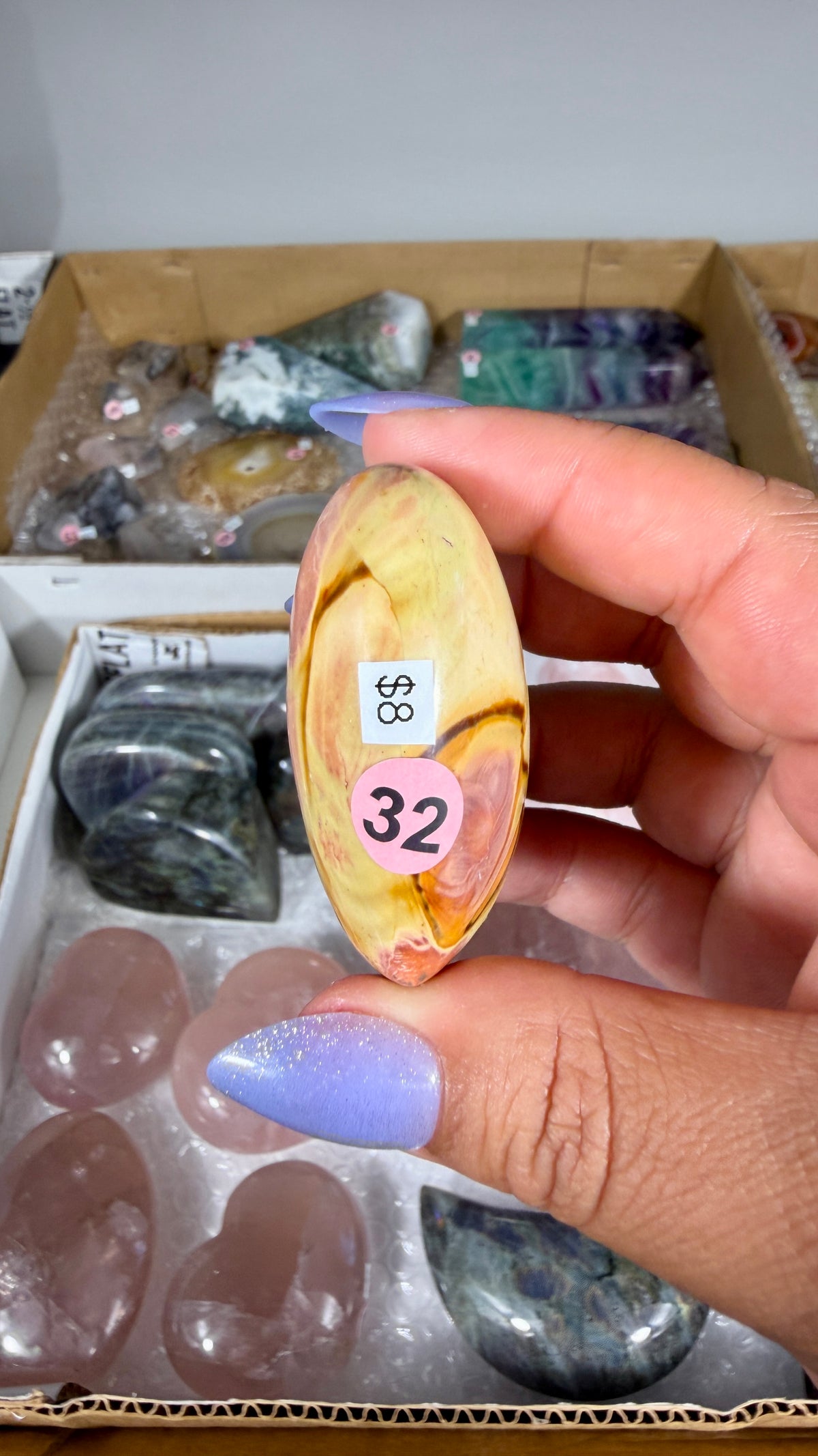 Gorgeous Polychrome Jasper Heart | Opt 32