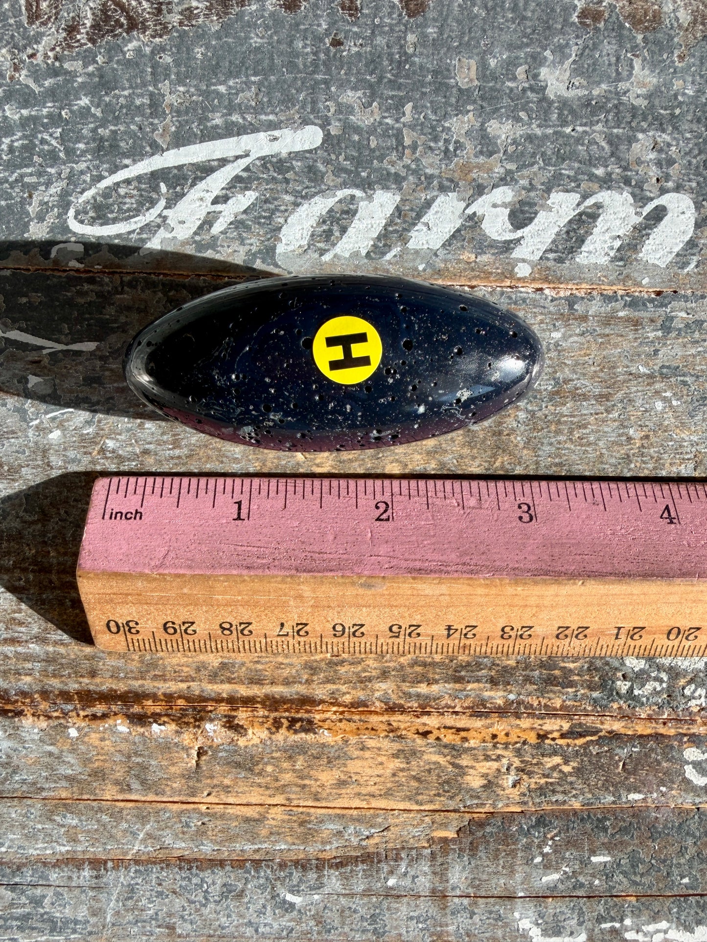 Gorgeous Sieber Agate Lingam (Man-made) | Opt H