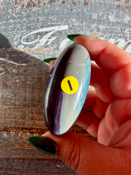 Gorgeous Sieber Agate Lingam (Man-made) | Opt I
