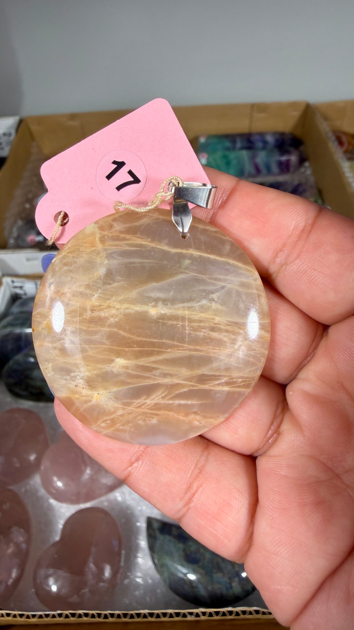 Moonstone Pendant | Opt 17