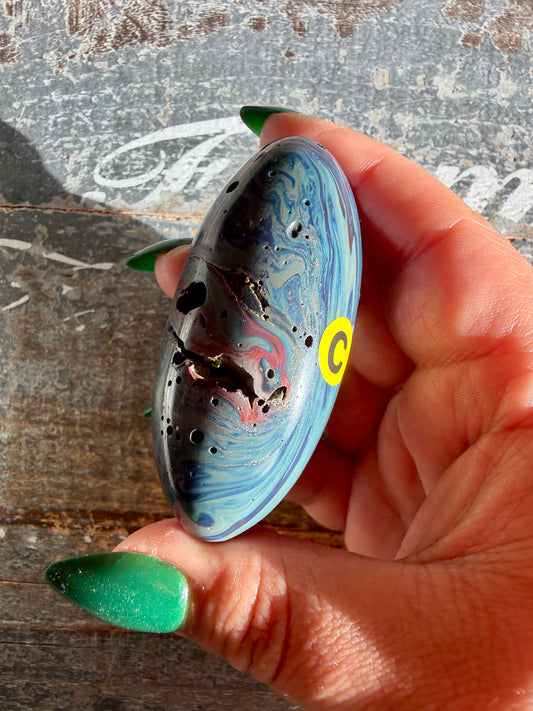 Gorgeous Sieber Agate Lingam (Man-made) | Opt C