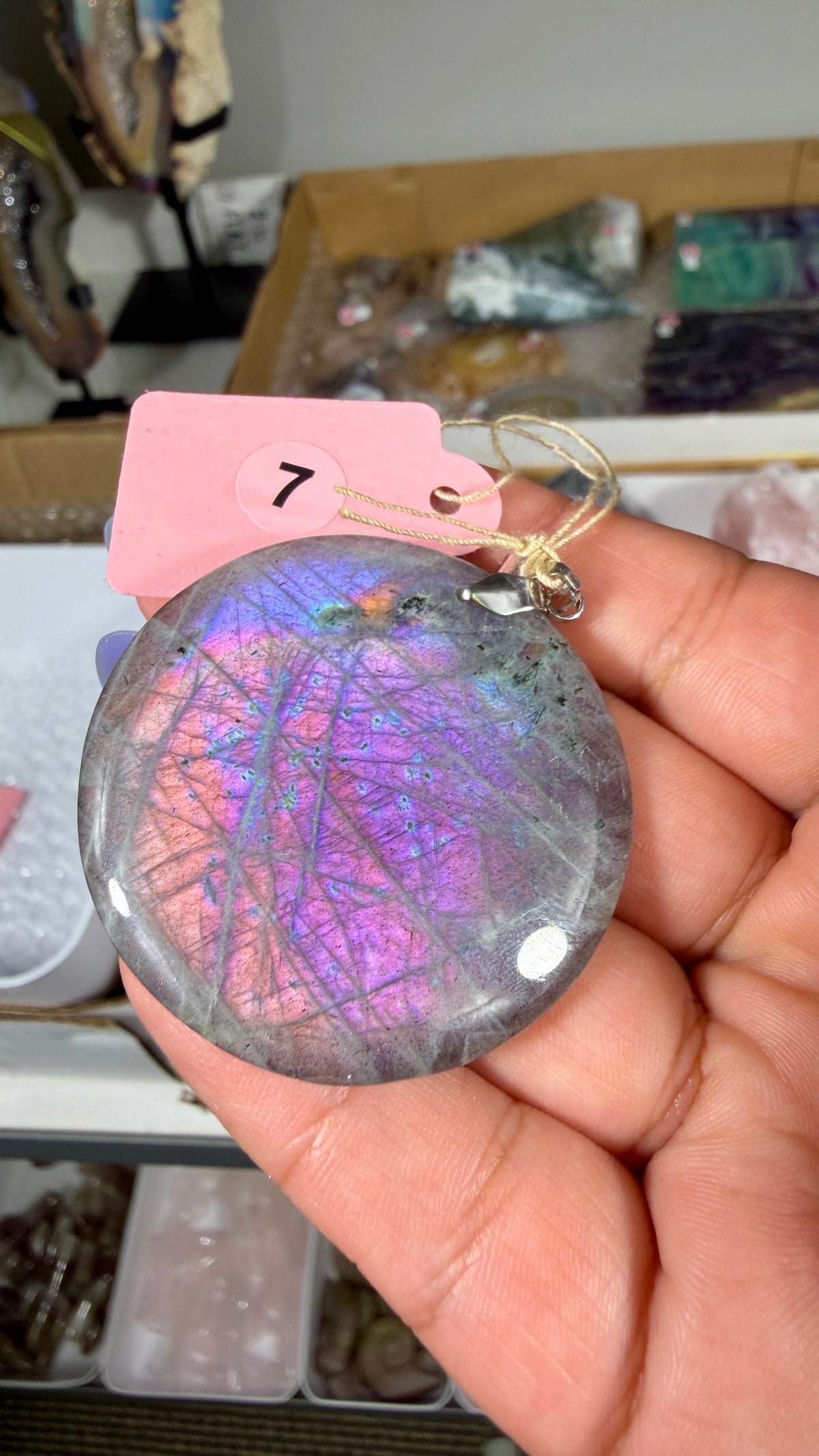 Labradorite Pendant | Opt 7