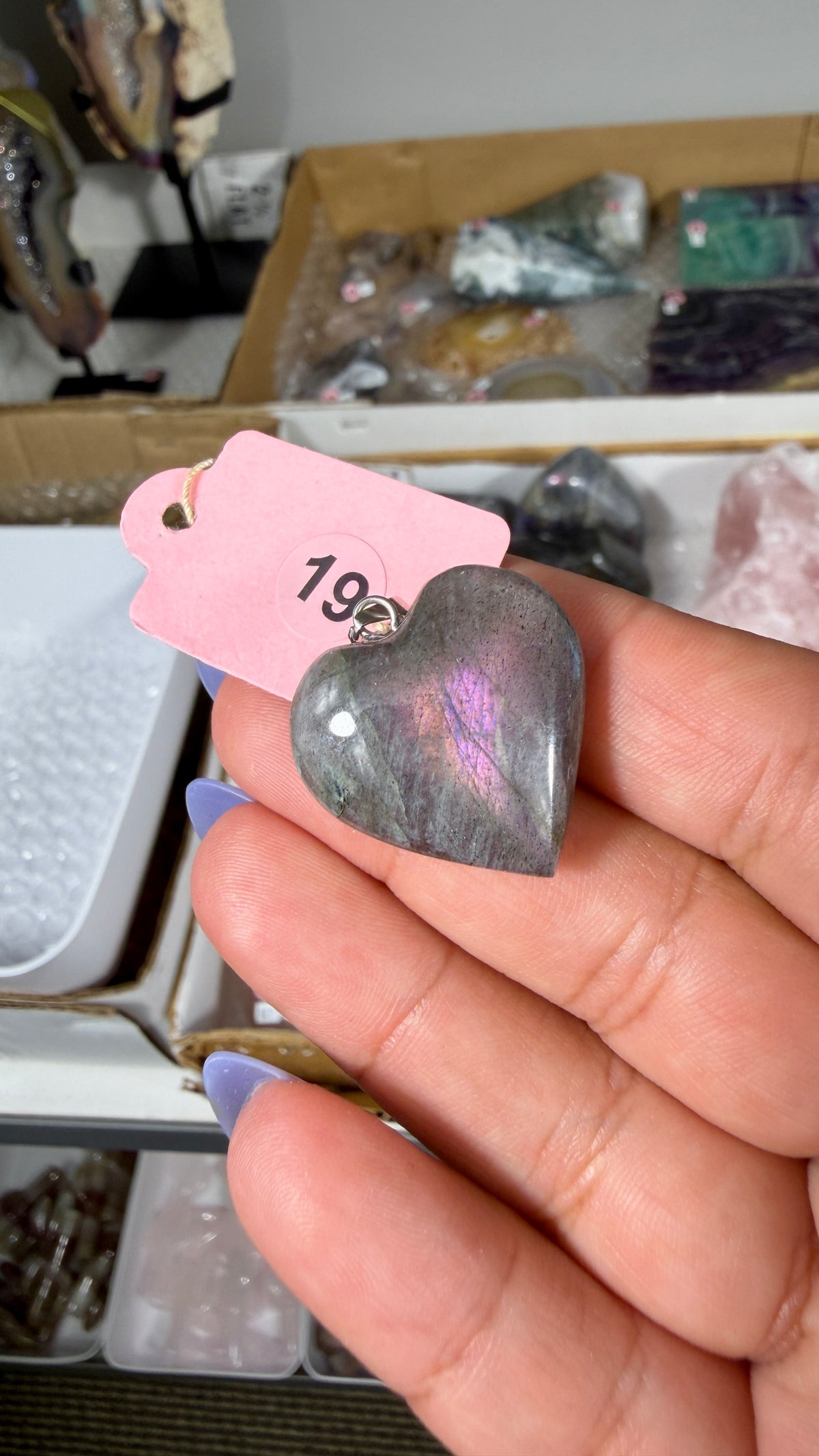 Labradorite Pendant | Opt 19