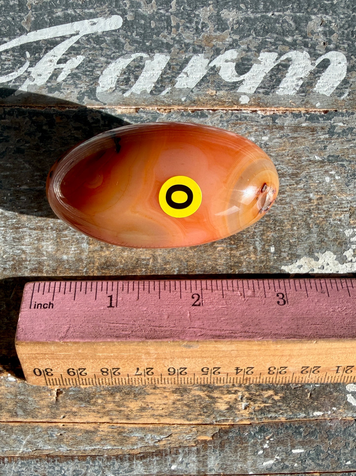 Gorgeous Carnelian Lingam | Opt O