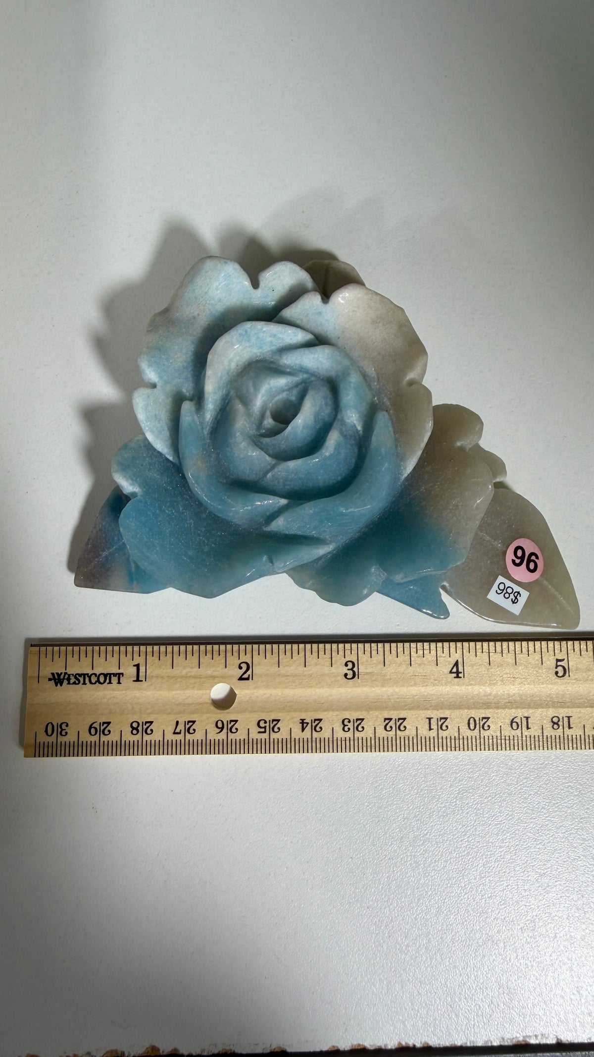 Gorgeous Hand Carved Trolleite Flower | Opt 96