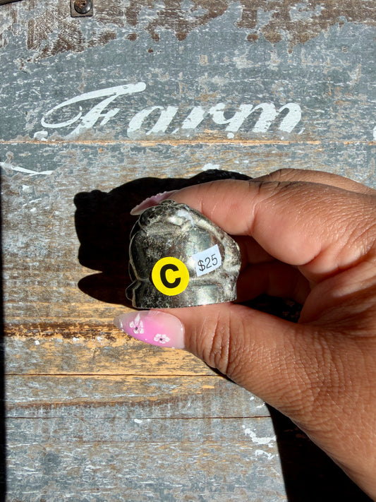 Gorgeous Pyrite Money Toad | Money Manifestation | Opt C