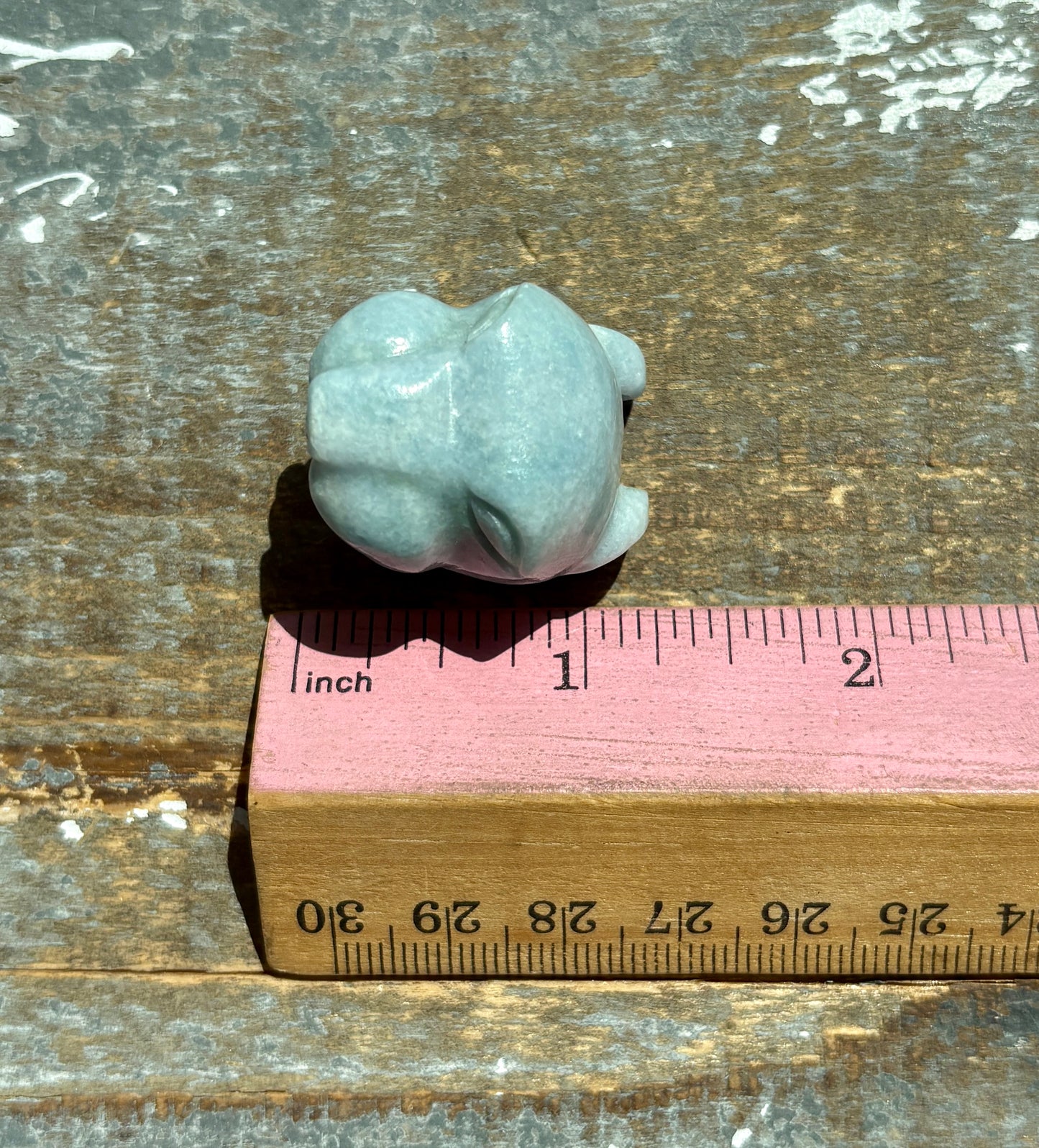 Guatemalan Jade Roaring Jaguar Head (Hand-Carved)