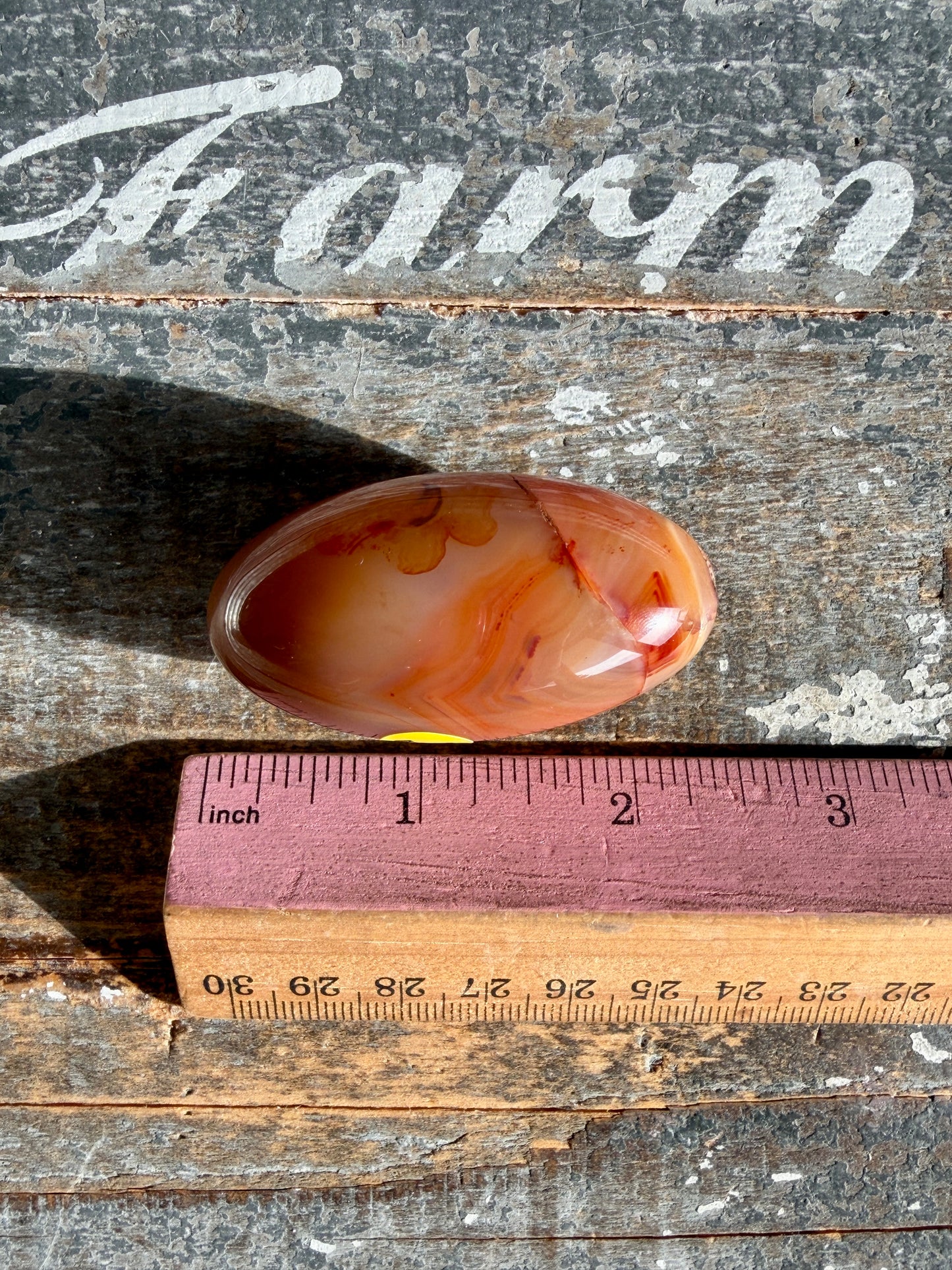 Gorgeous Carnelian Lingam | Opt J