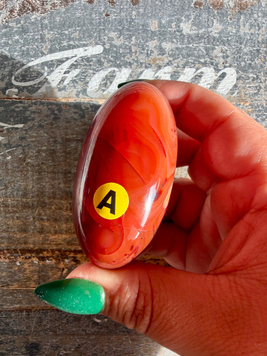 Gorgeous Carnelian Lingam | Opt A