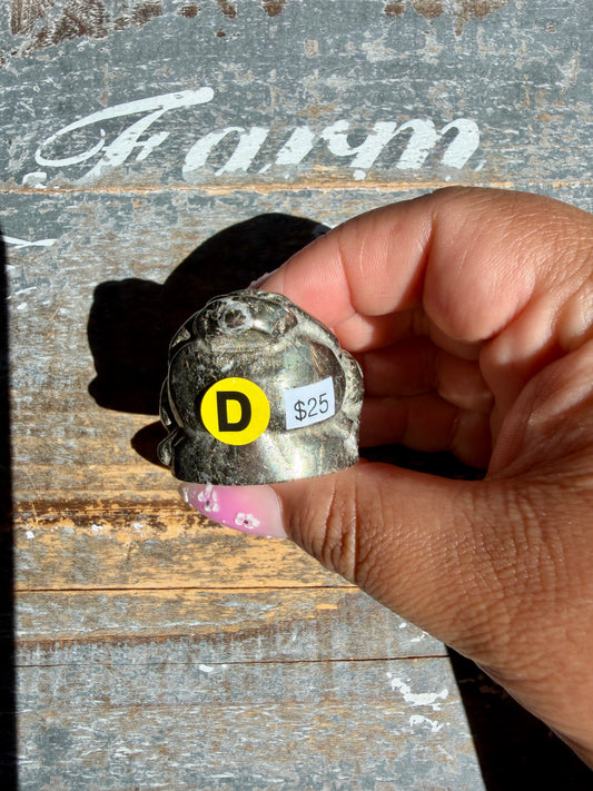 Gorgeous Pyrite Money Toad | Money Manifestation | Opt D