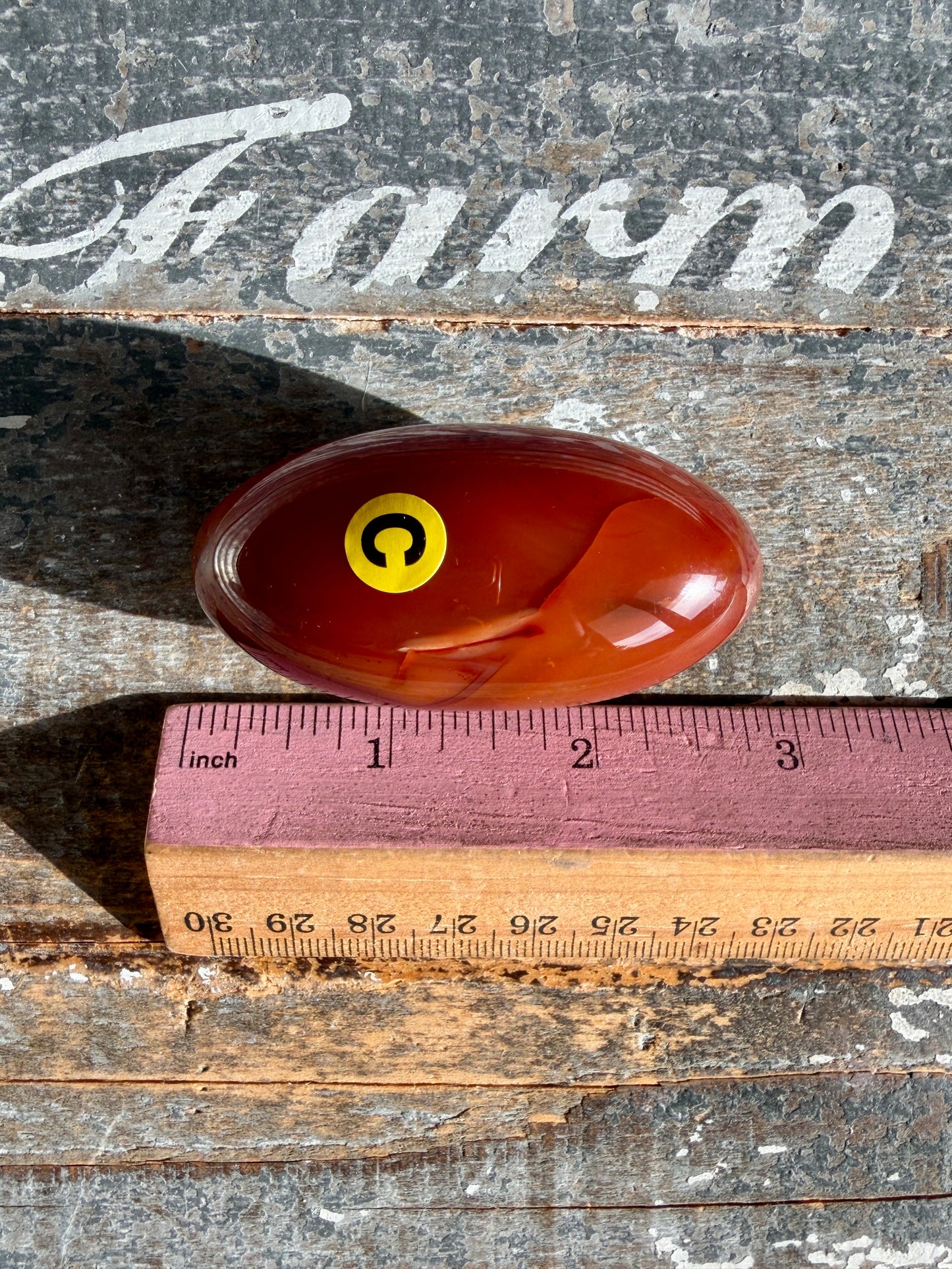 Gorgeous Carnelian Lingam | Opt C
