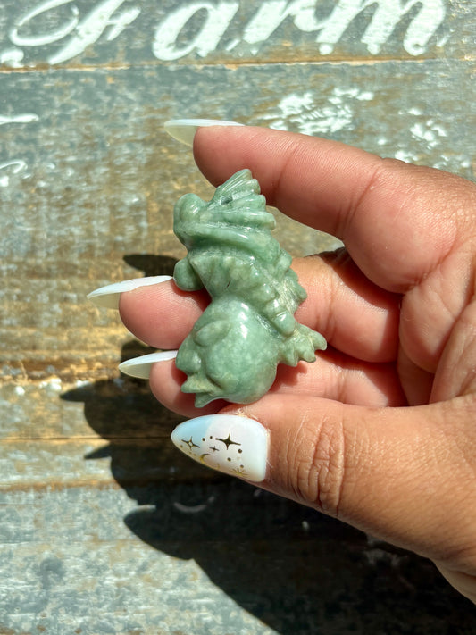 Gorgeous Guatemalan Jade Mayan Face Pendant