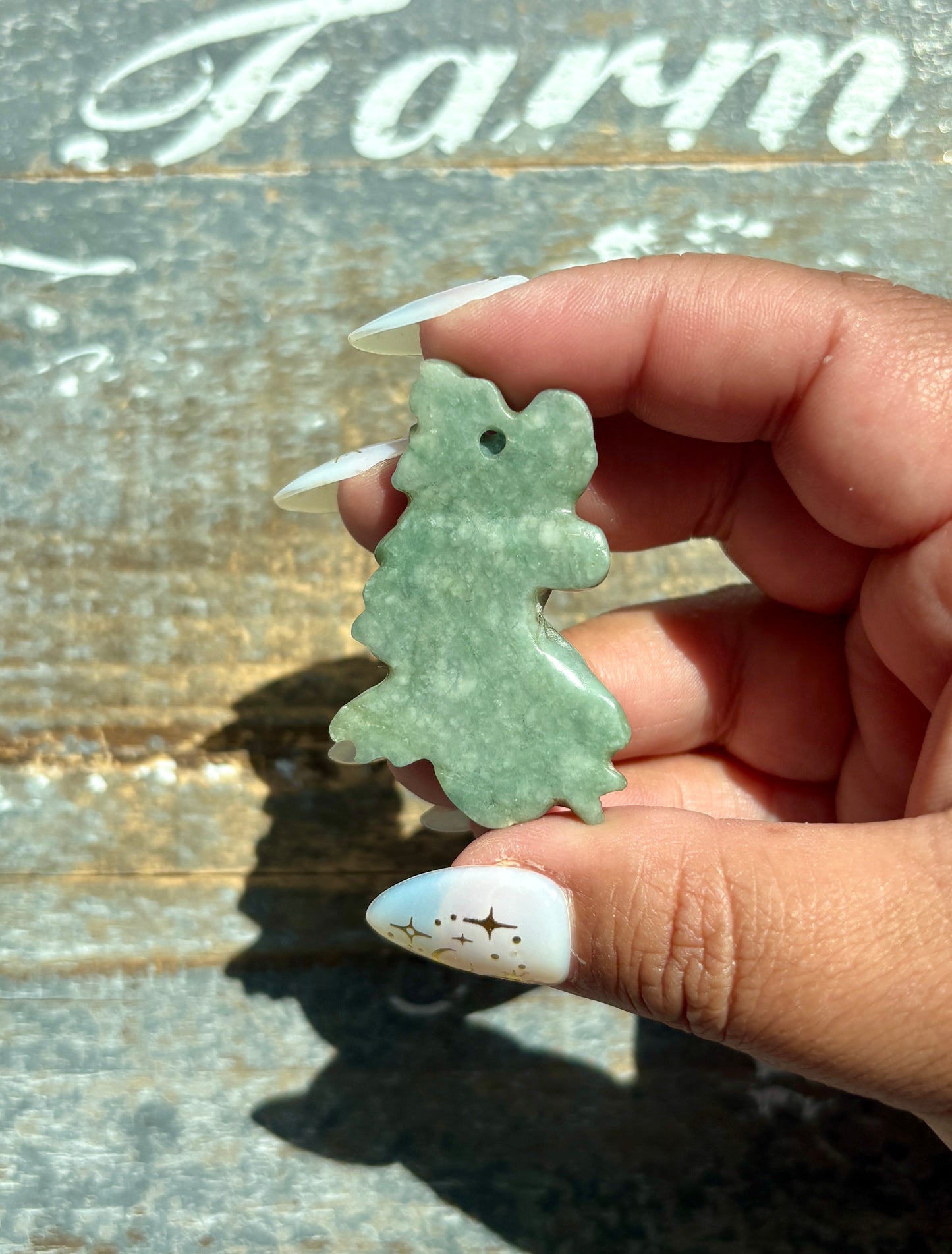 Gorgeous Guatemalan Jade Mayan Face Pendant
